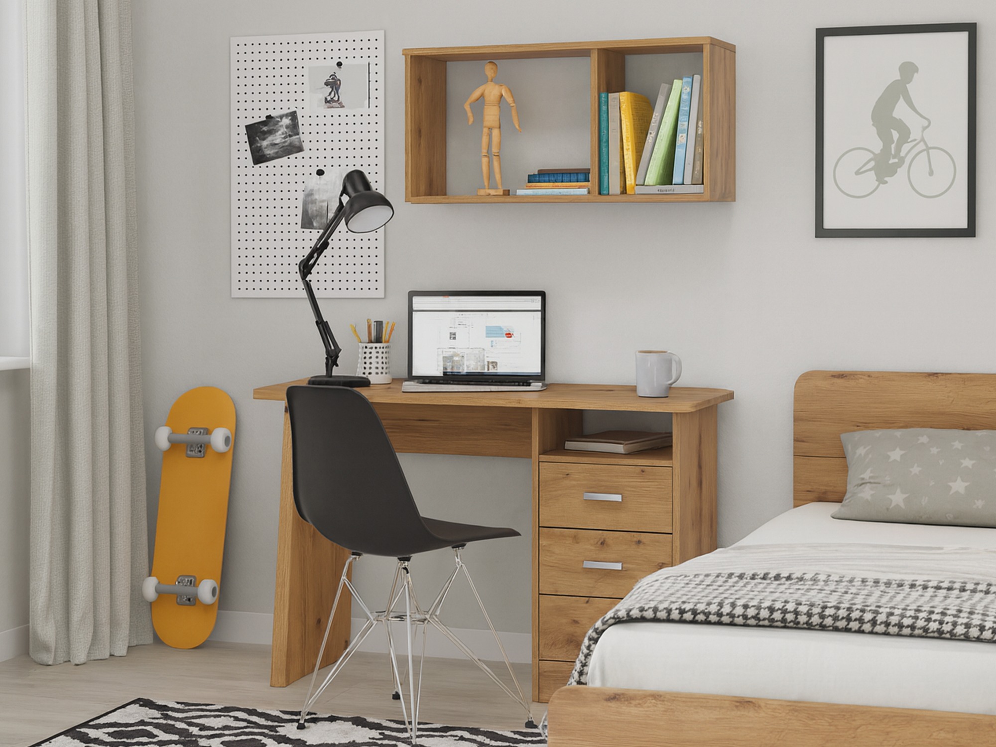 Birou Ontario 204 (Stejar artizan)