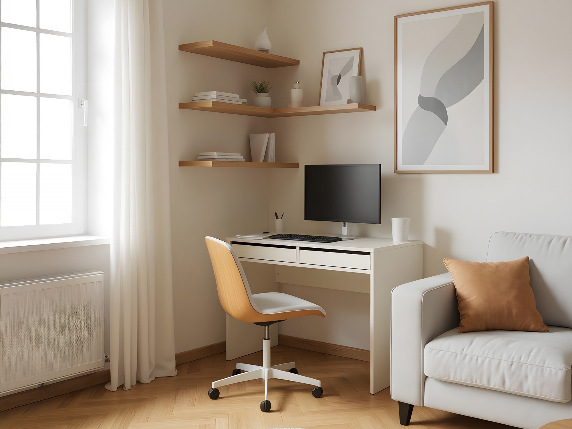 Birou Ontario 207 (Alb)