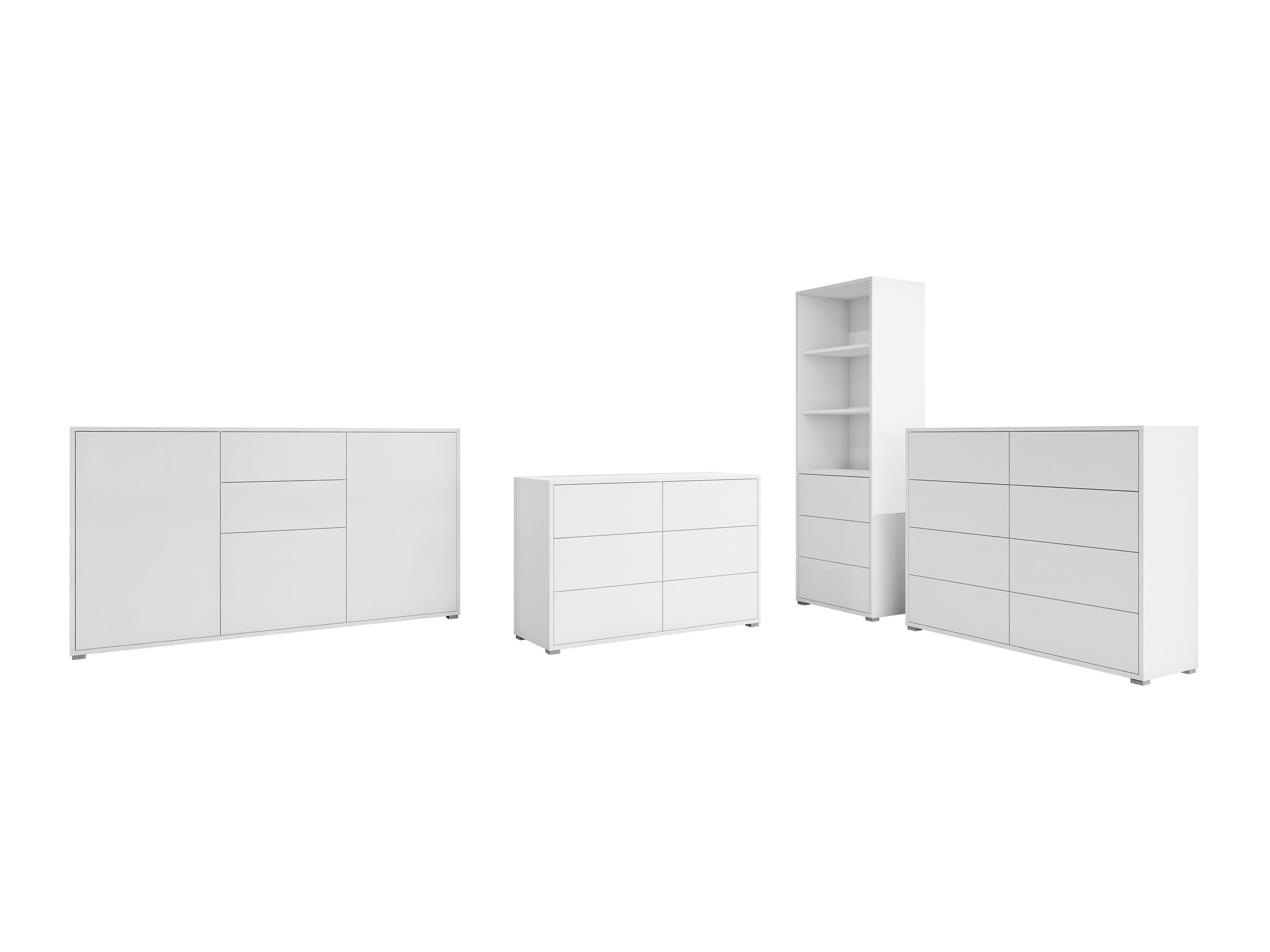 Set de living Comfivo Fersoe 108 (Alb)