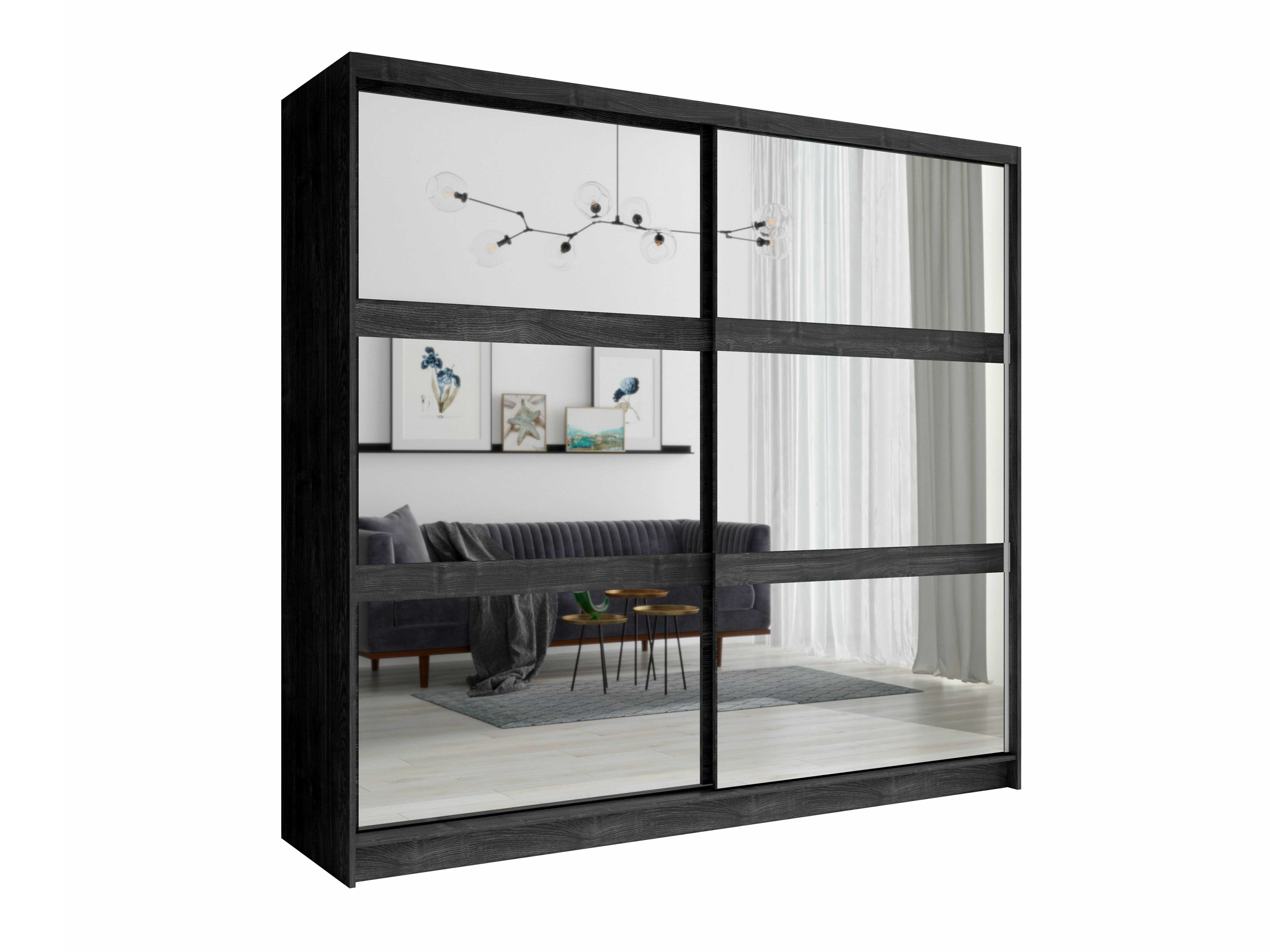 Set dormitor Fivnola 104 (Frasin negru)