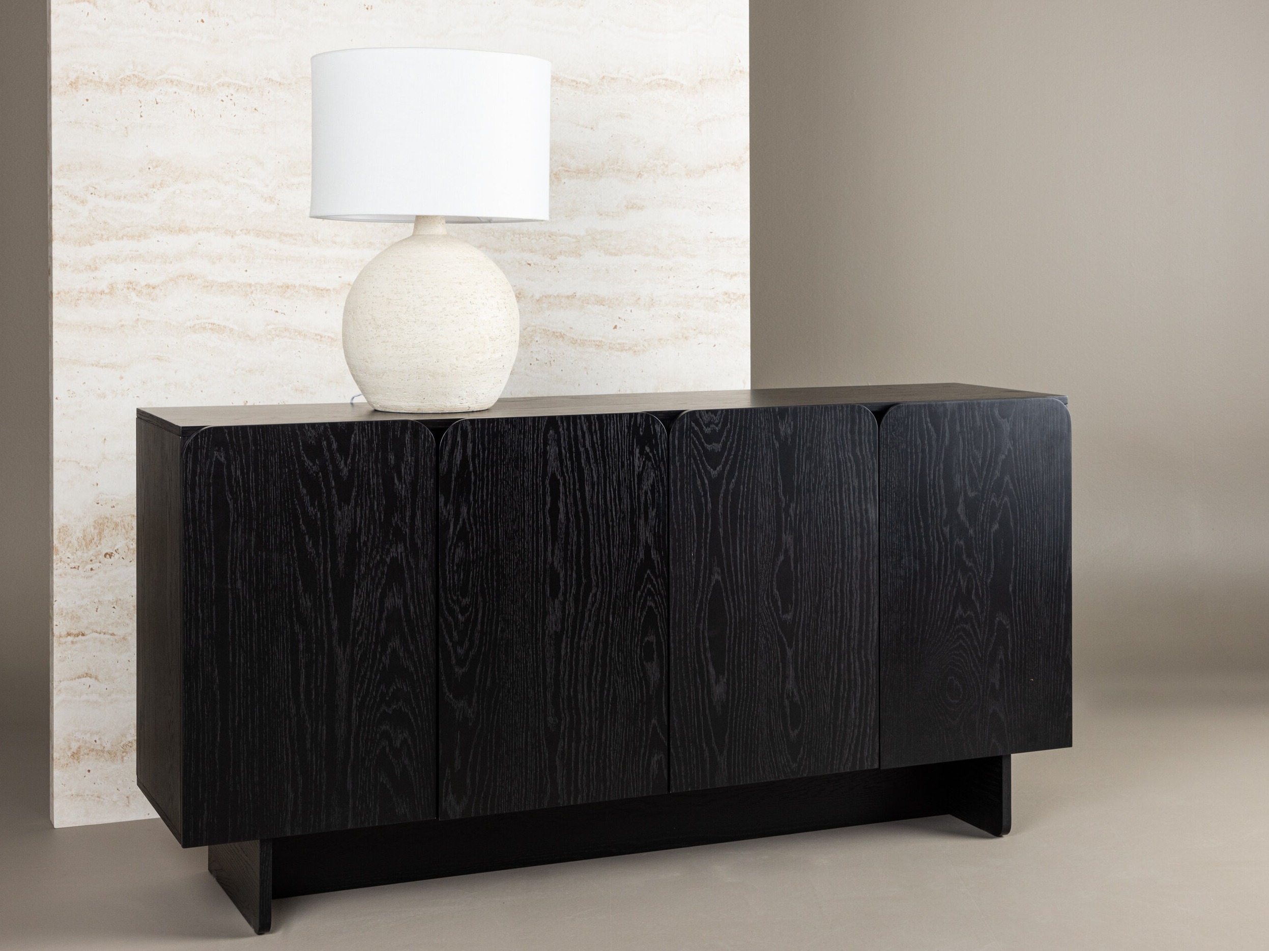 Bufet Dallas 4979 (Negru)