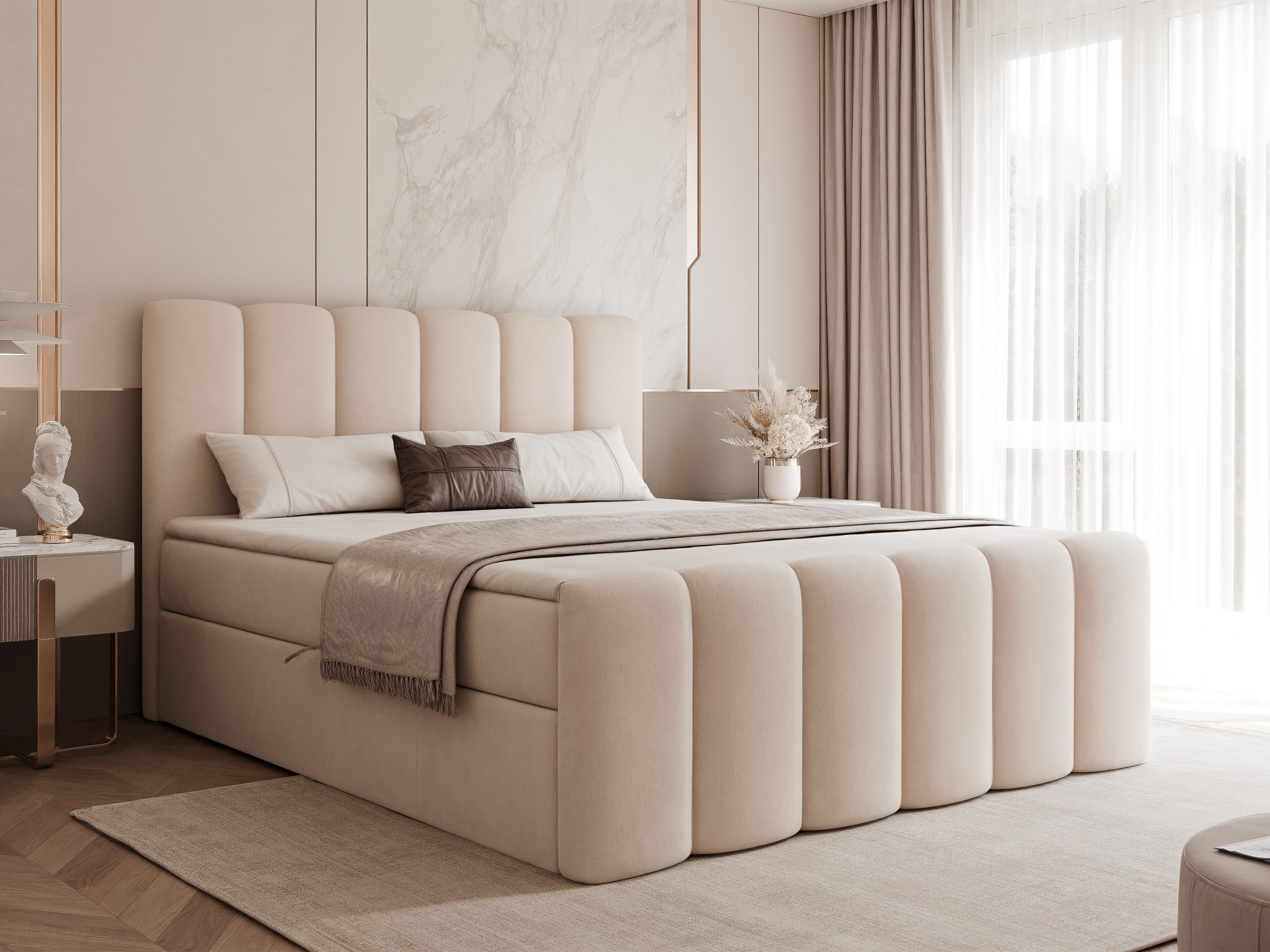 Pat boxspring Hesperia 118 (Magic Velvet 2250)