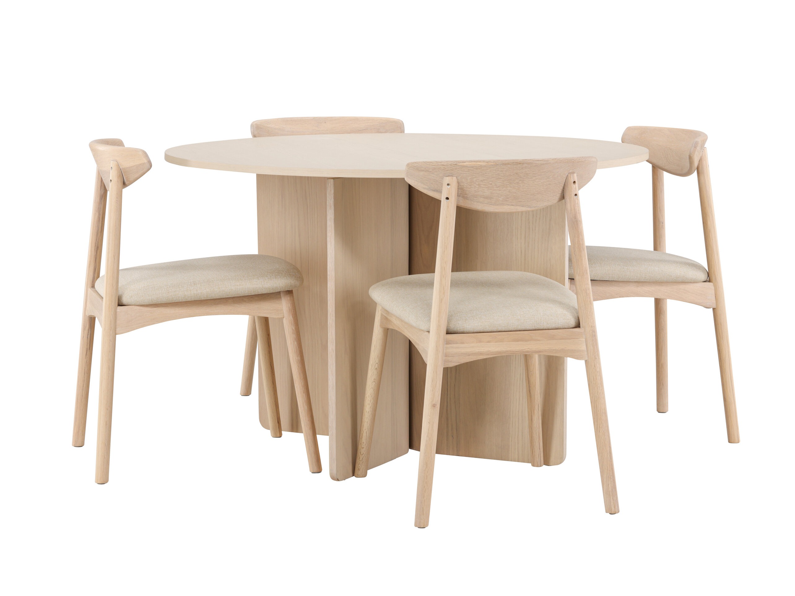 Set de dining Dallas 4986 (Maro deschis)