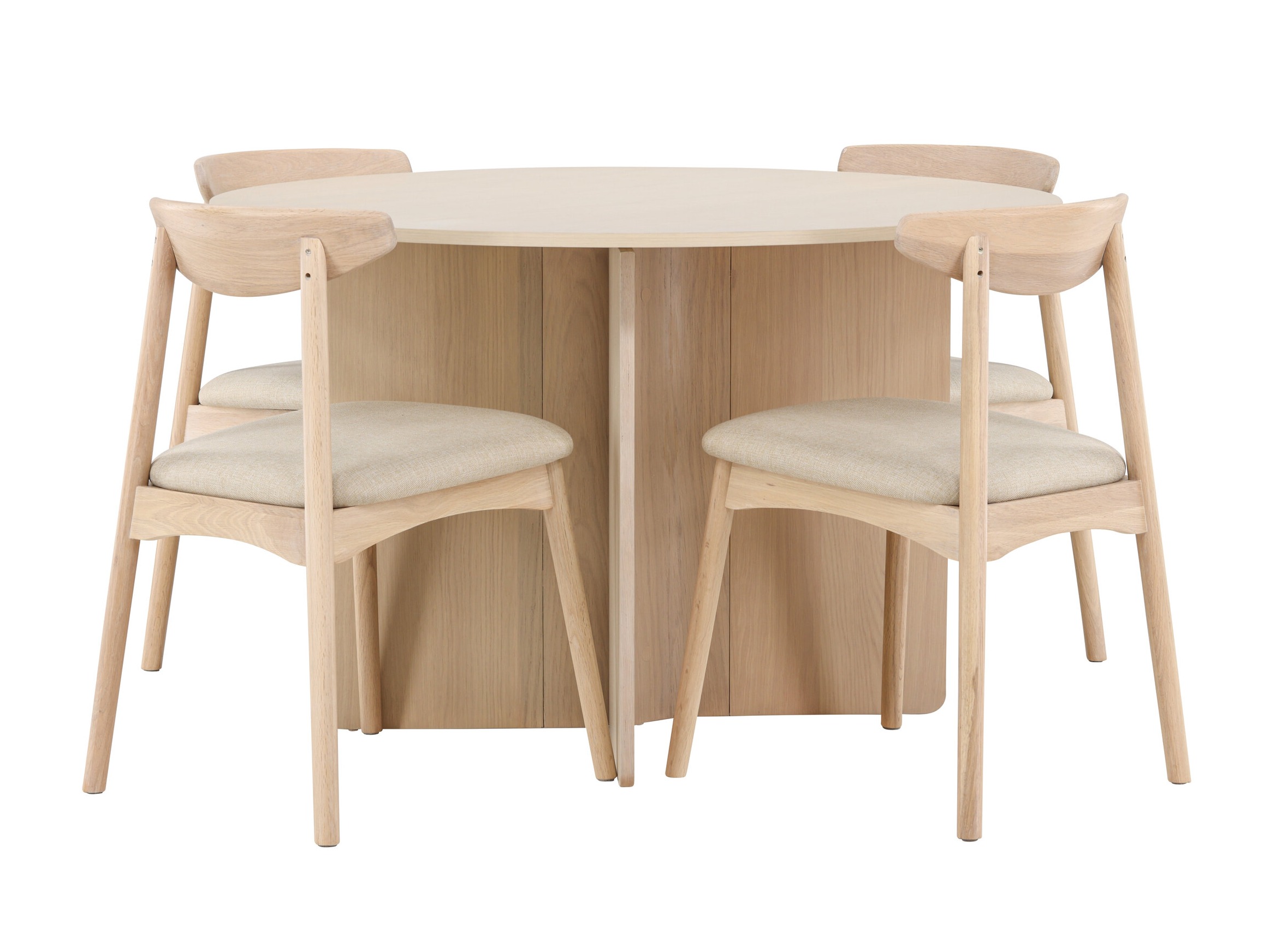 Set de dining Dallas 4986 (Maro deschis)