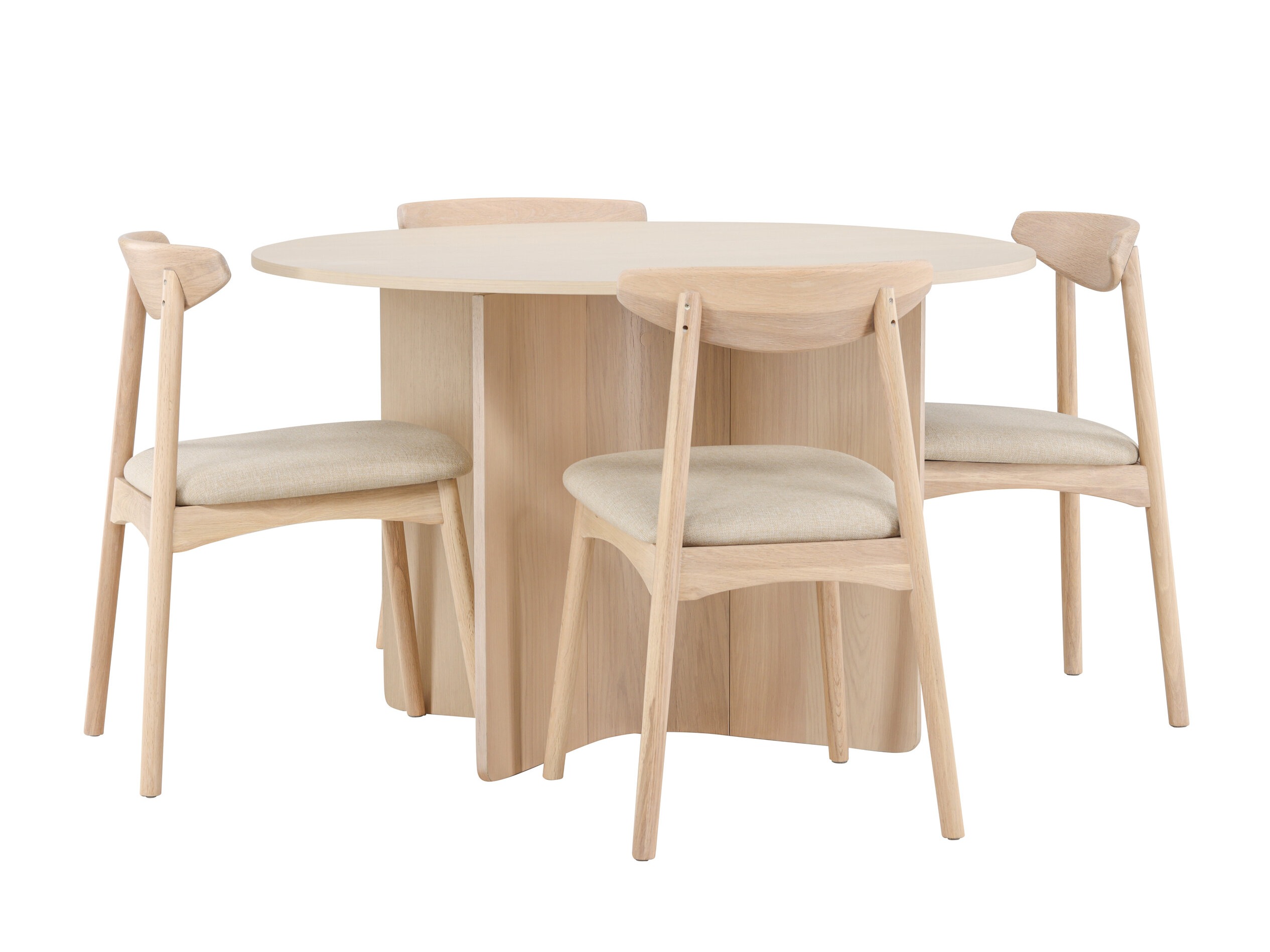 Set de dining Dallas 4986 (Maro deschis)