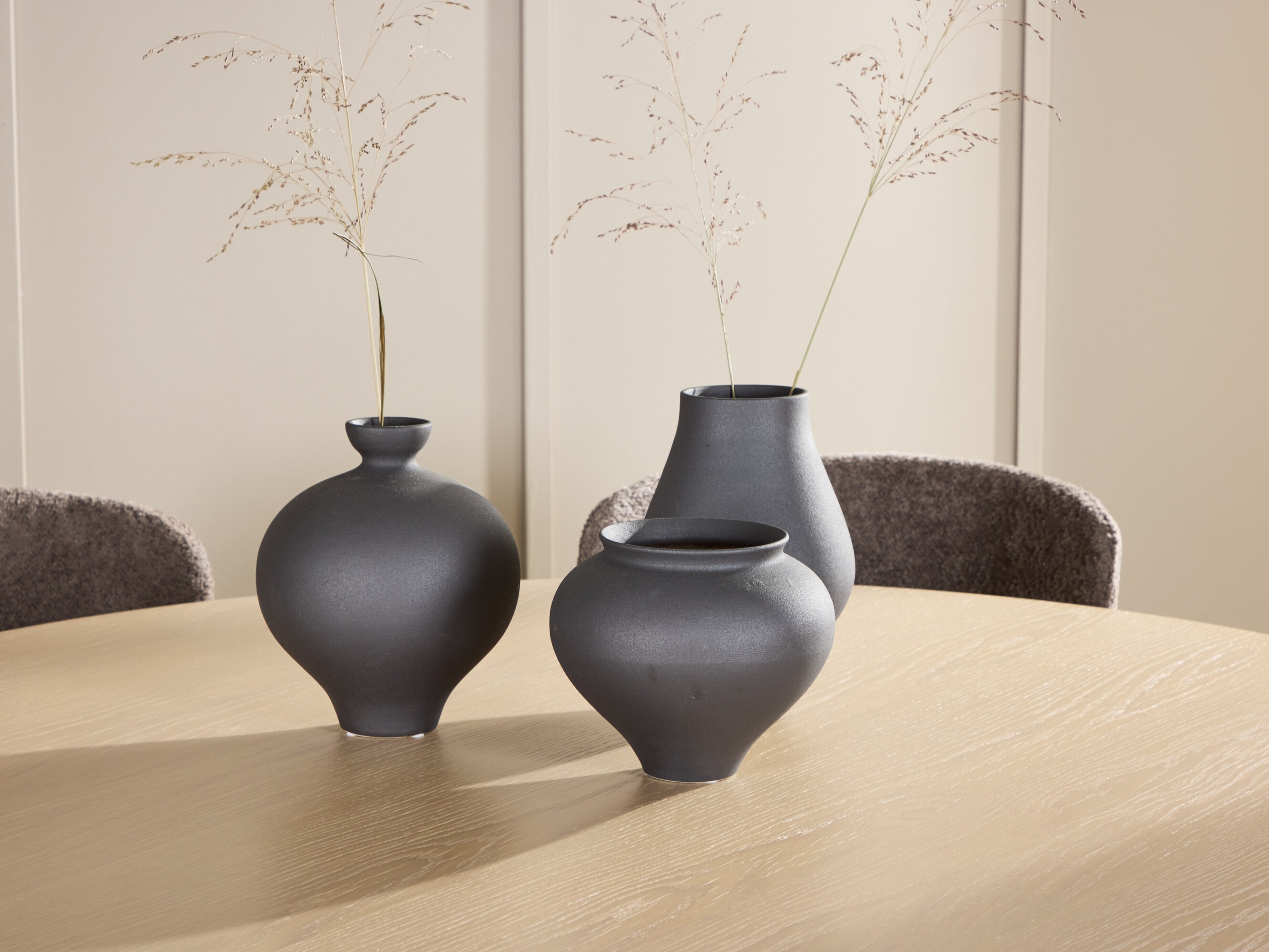 Set de dining Dallas 4987 (Maro deschis + Negru)