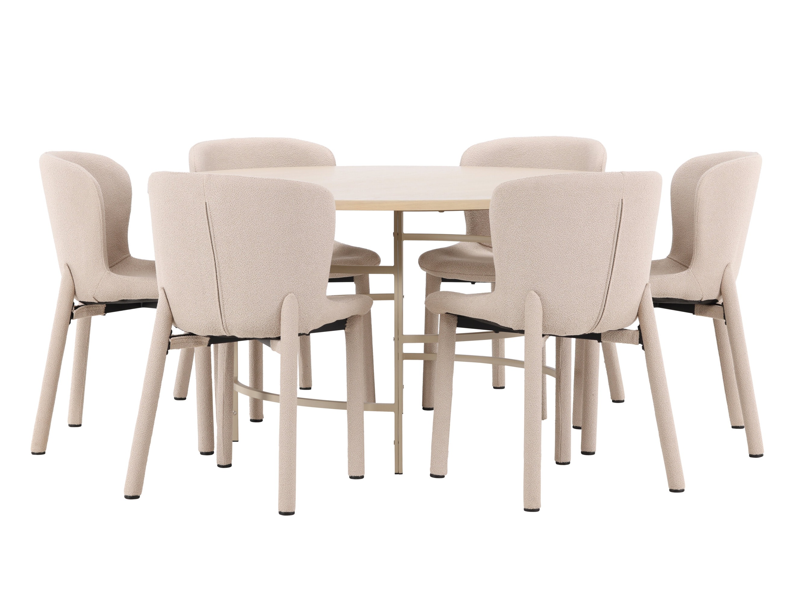 Set de dining Dallas 4987 (Maro deschis)