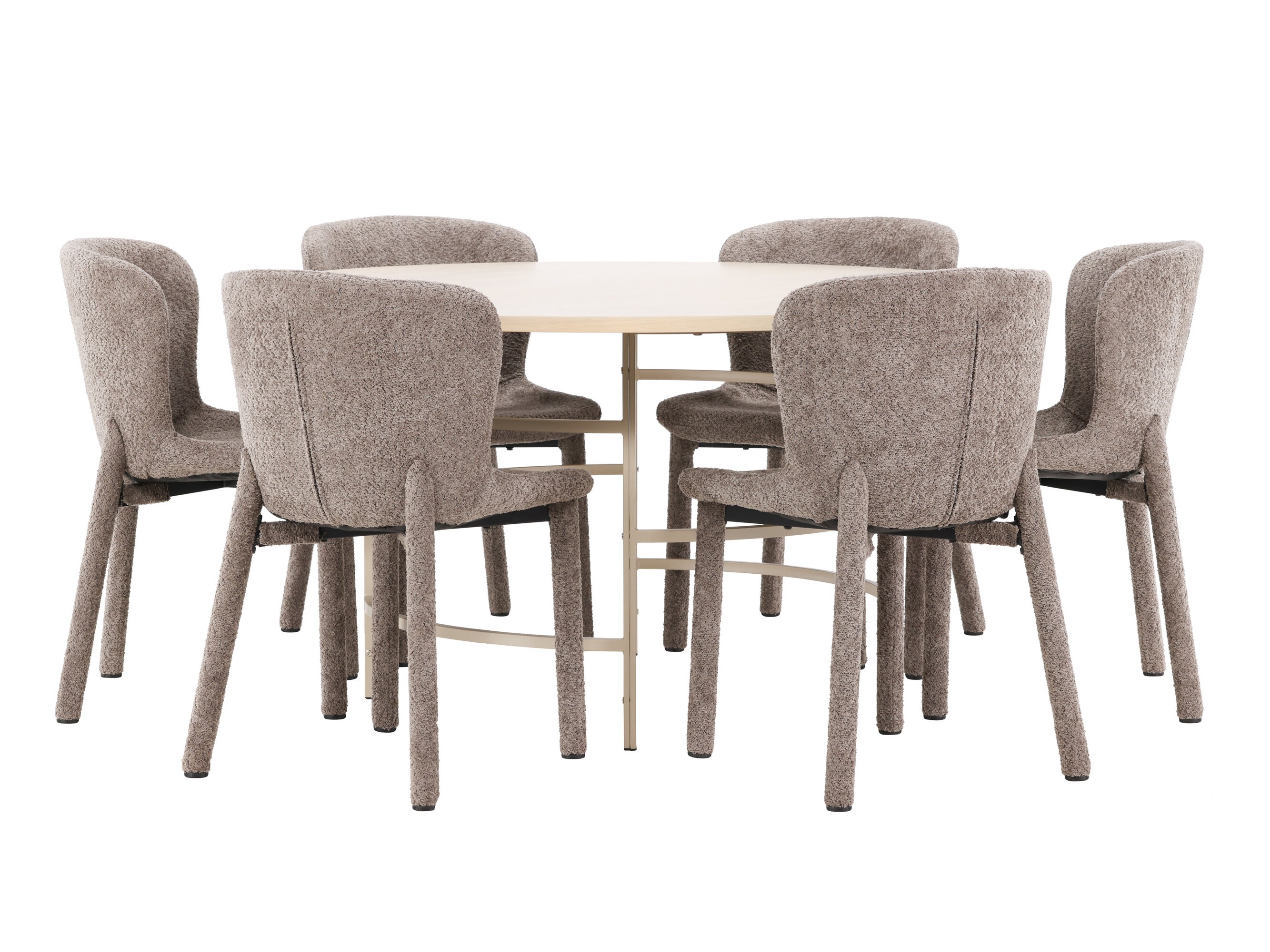 Set de dining Dallas 4987 (Maro deschis)