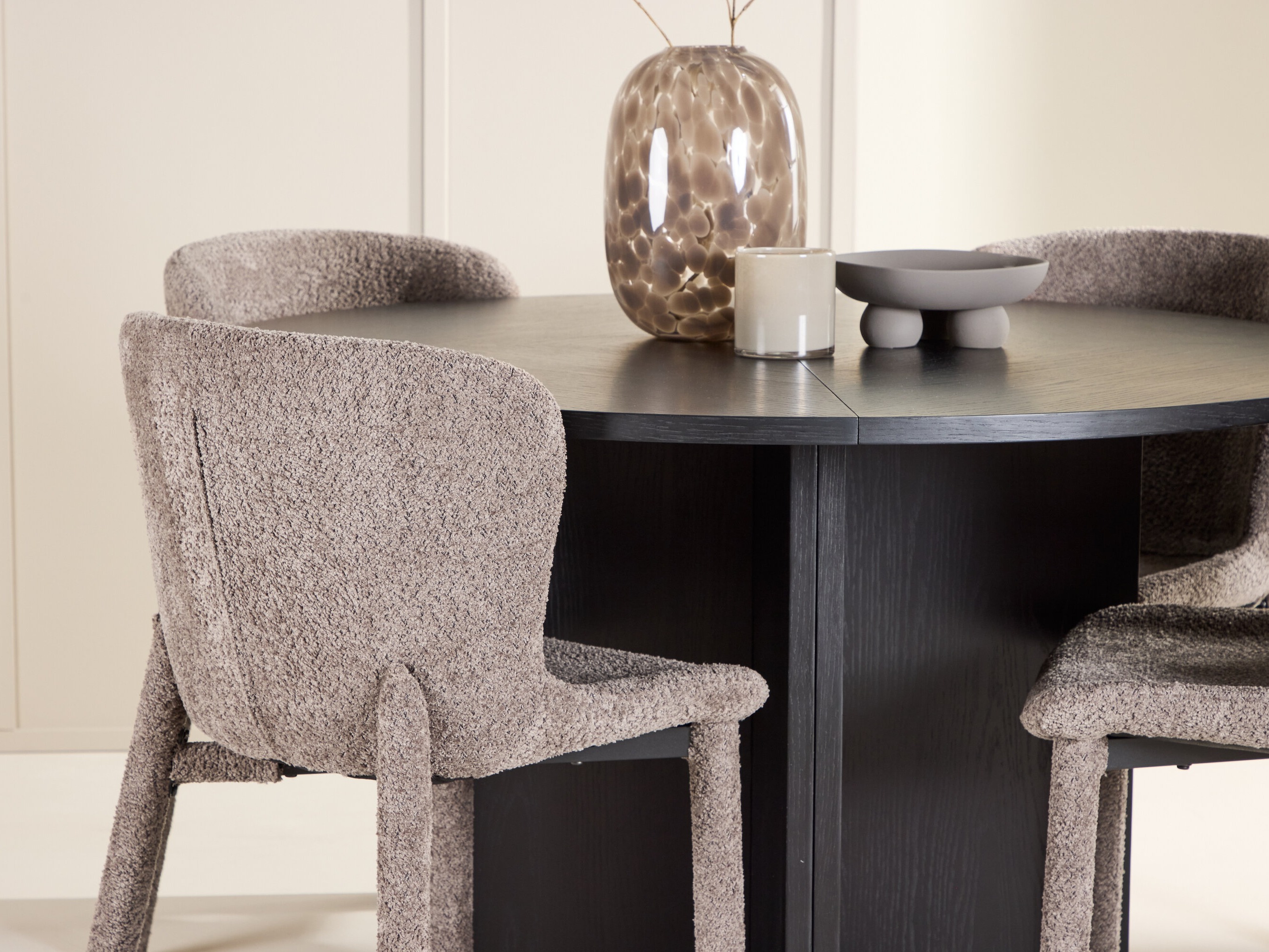 Set de dining Dallas 4988 (Negru)