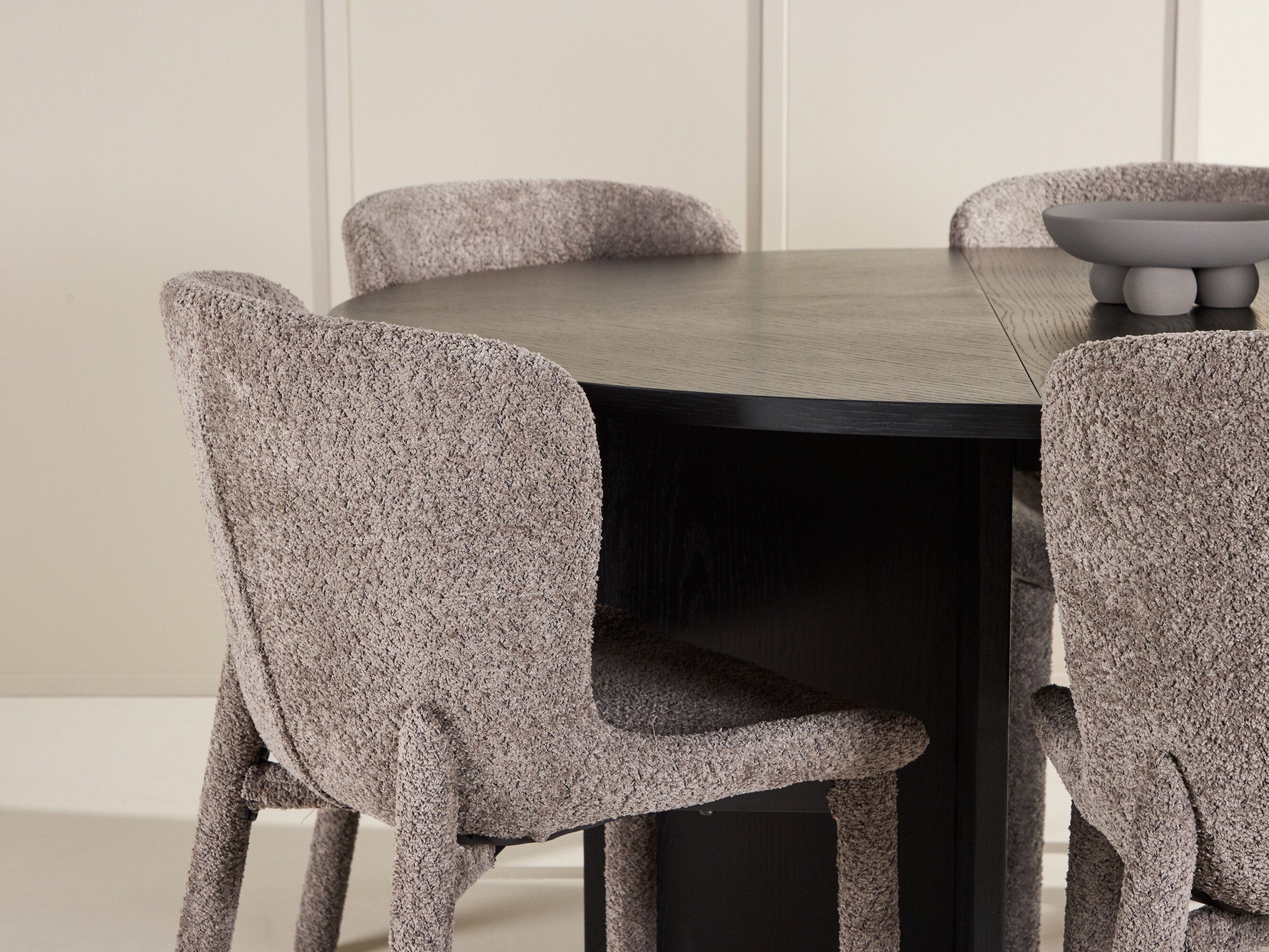 Set de dining Dallas 4989 (Negru)