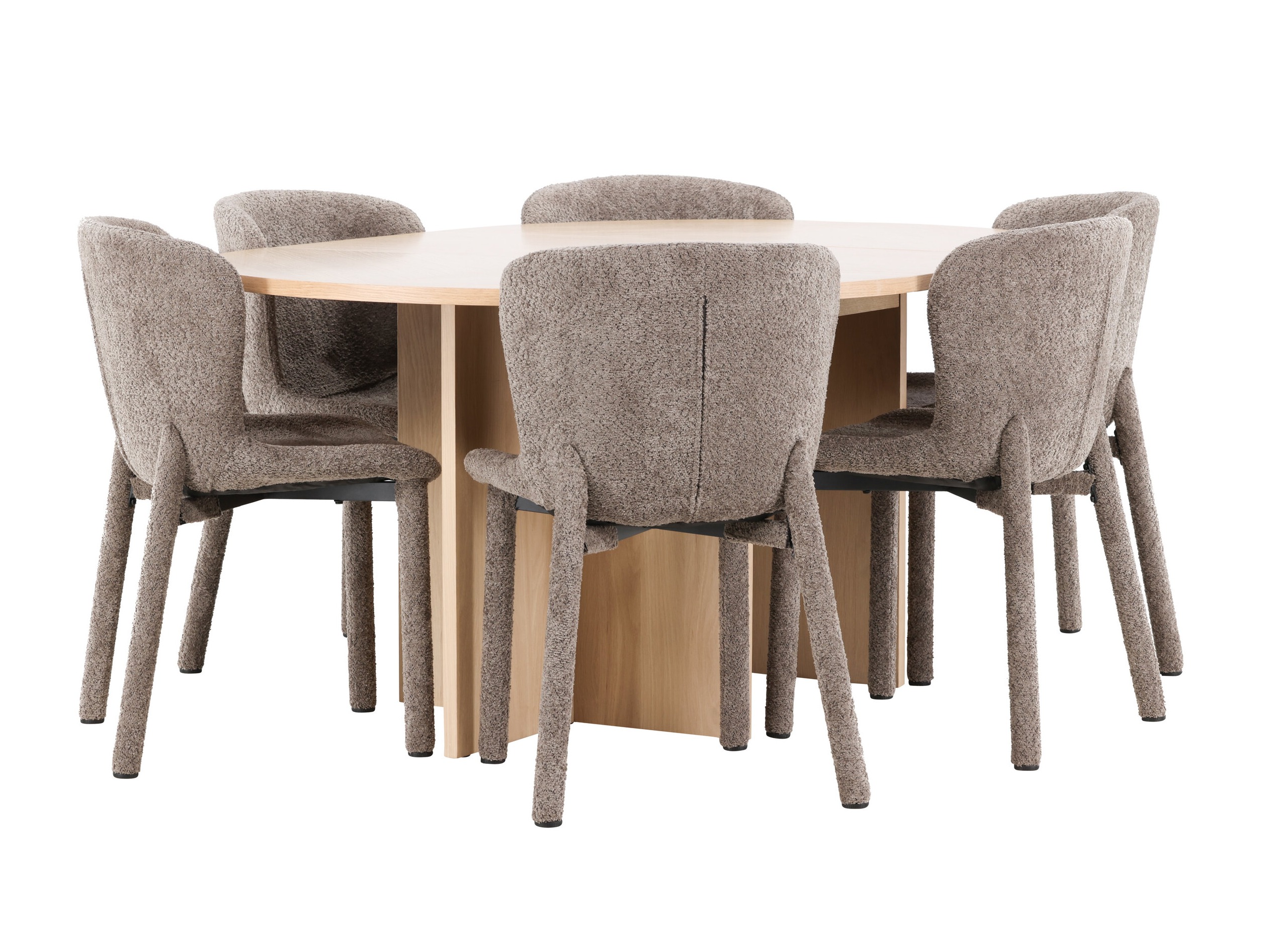 Set de dining Dallas 4989 (Stejar)