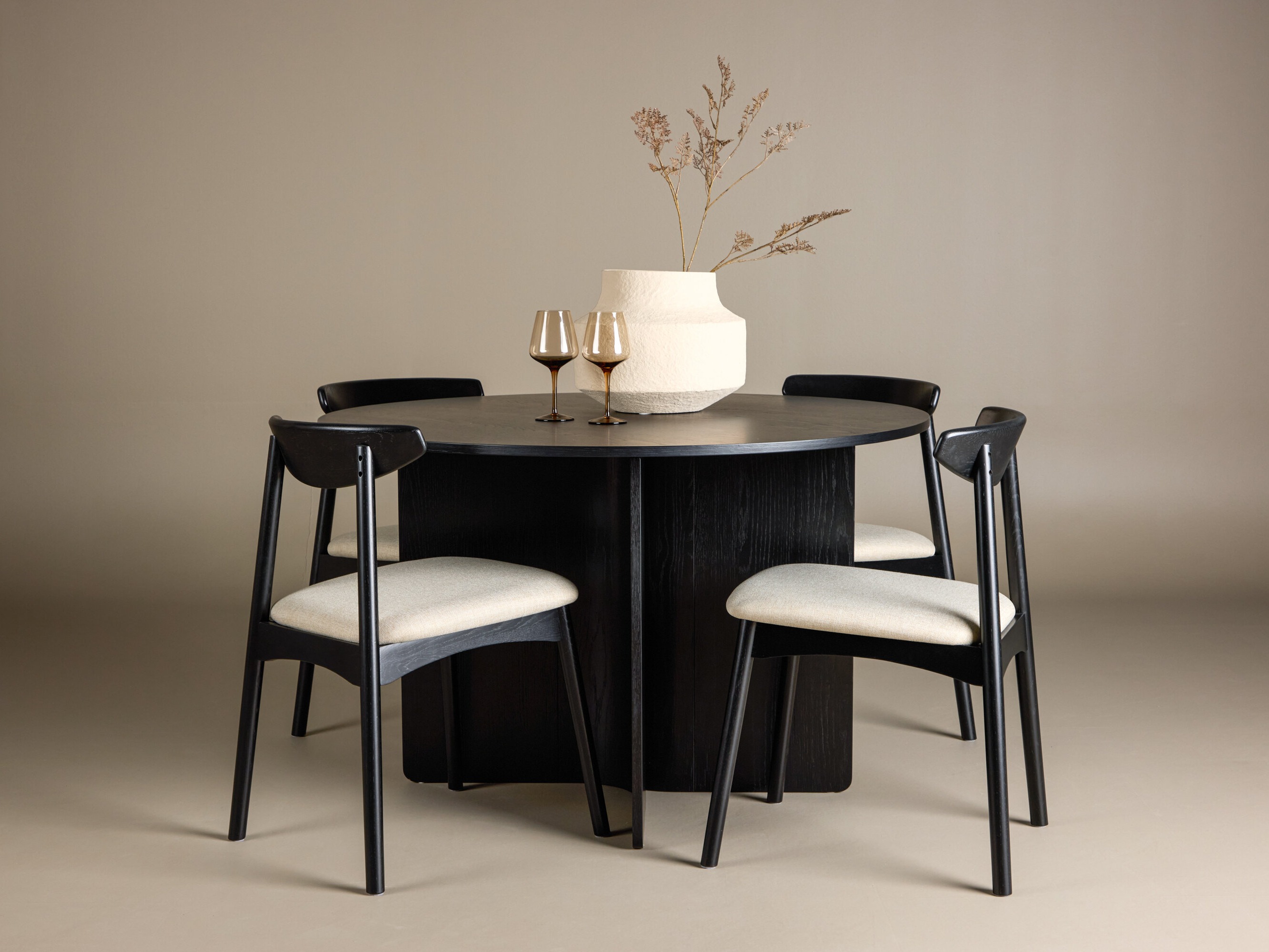 Set de mese Dallas 4986 (Negru)