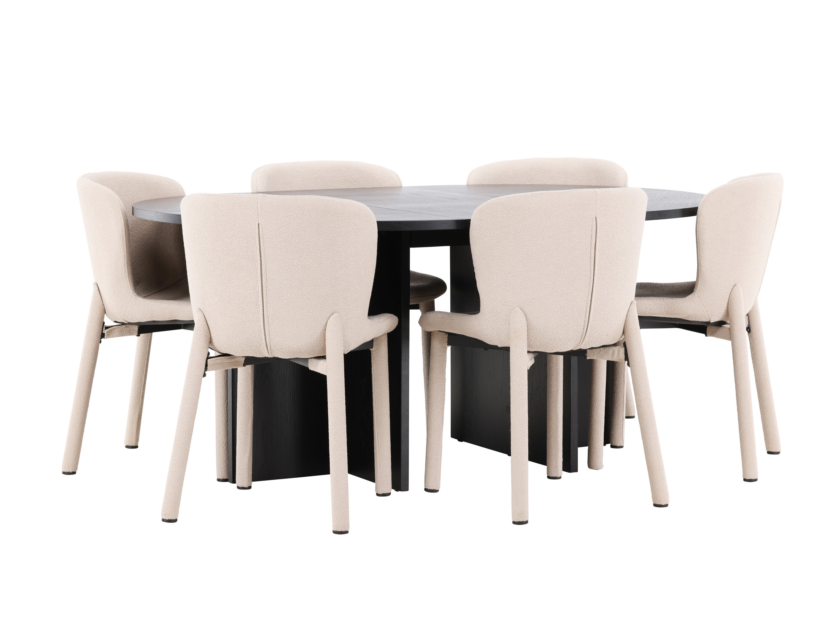 Set de mese Dallas 4989 (Negru)