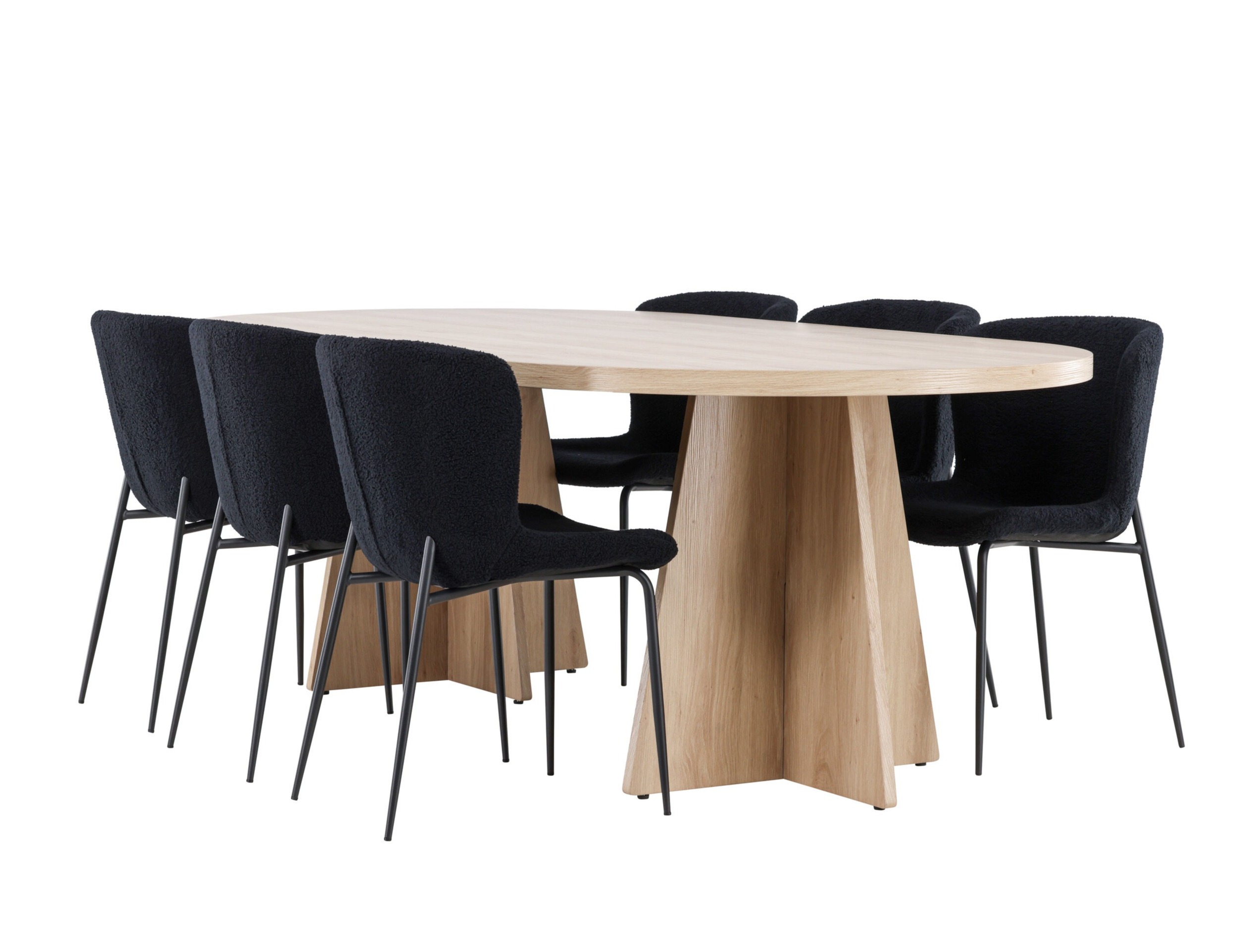 Set de mese Dallas 4990 (Negru)