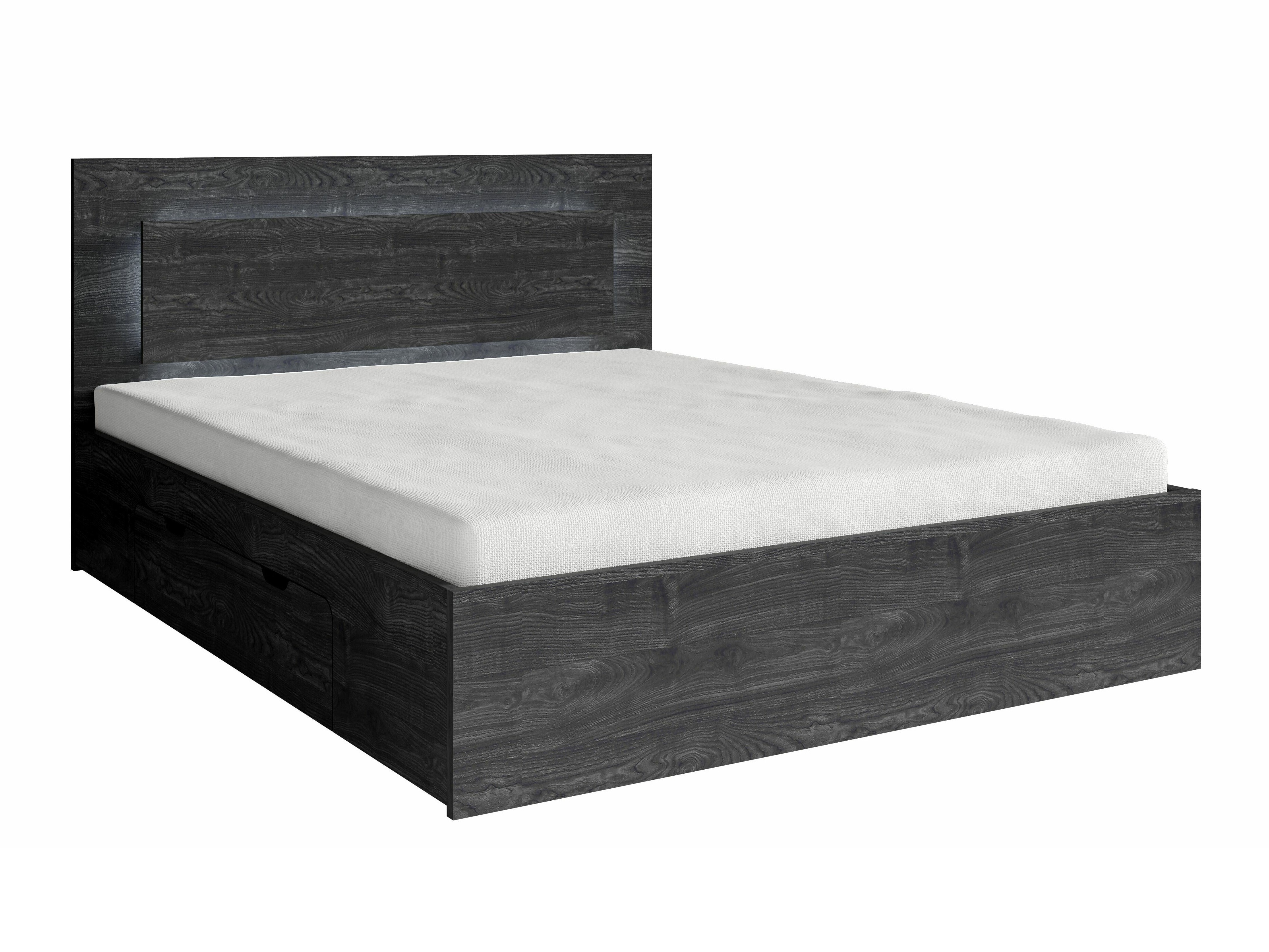 Set dormitor Fivnola 104 (Frasin negru)