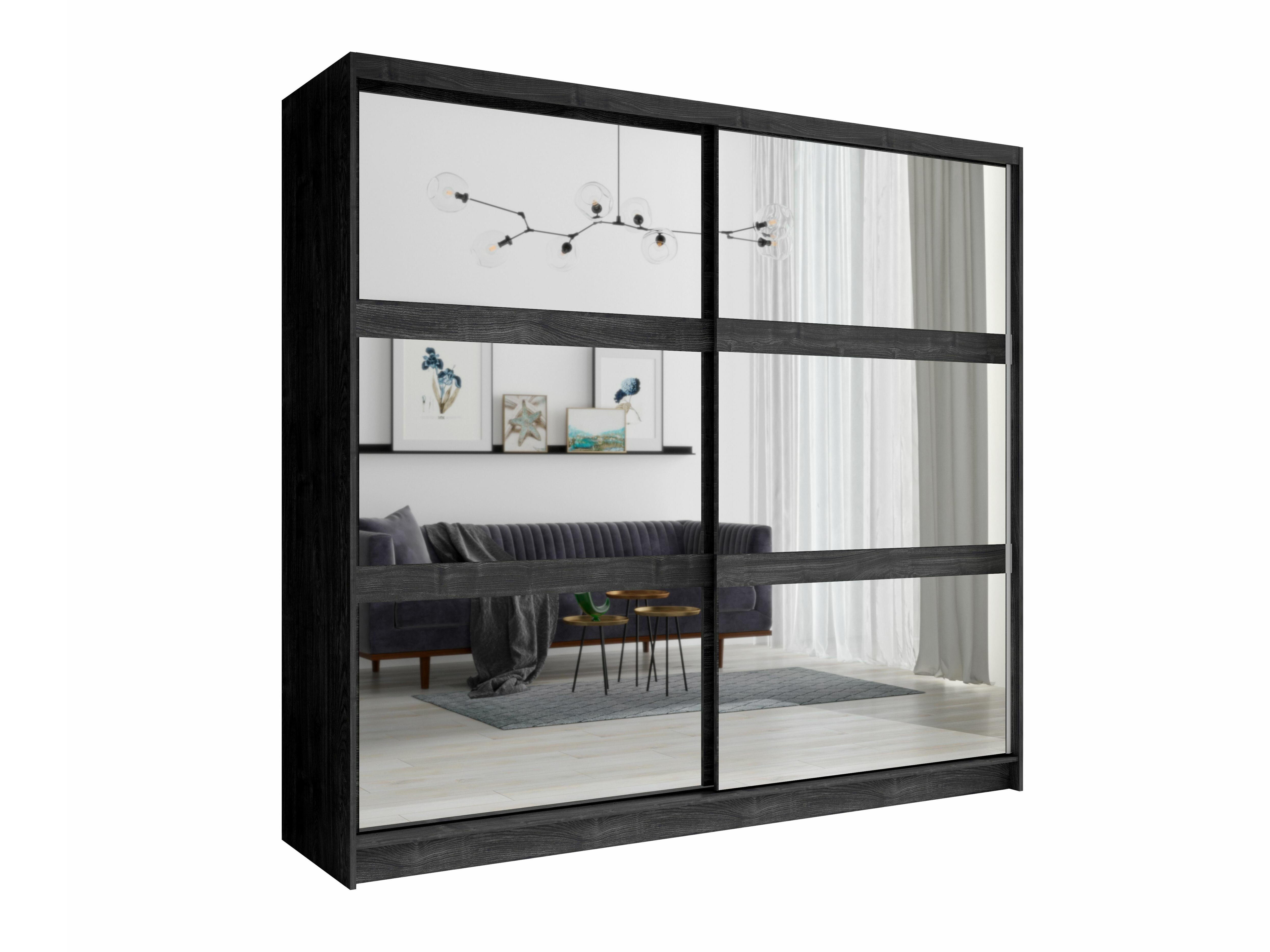 Set dormitor Fivnola 104 (Frasin negru)
