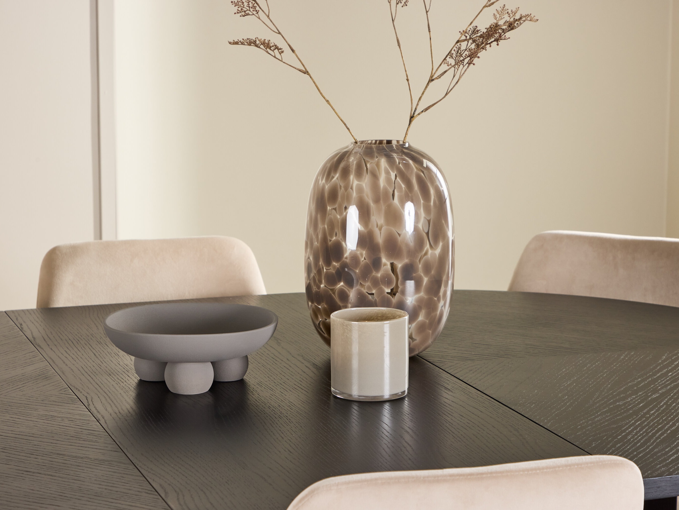 Set de dining Dallas 4992 (Negru)