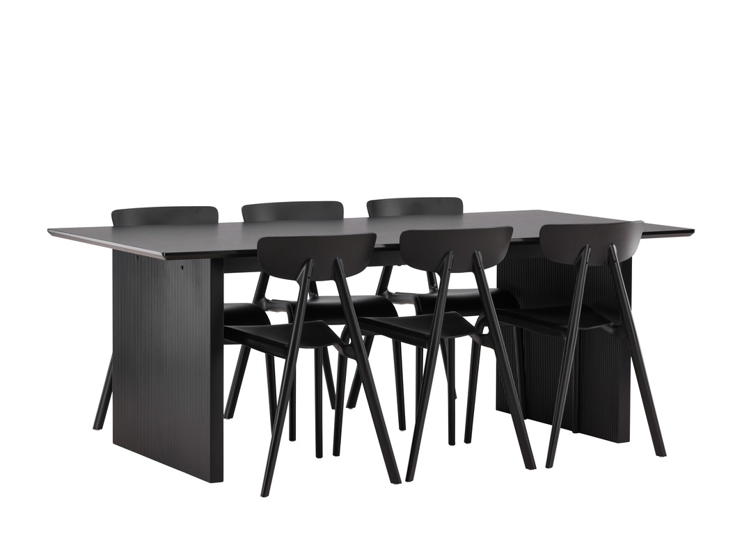 Set de mese Dallas 4993 (Negru)