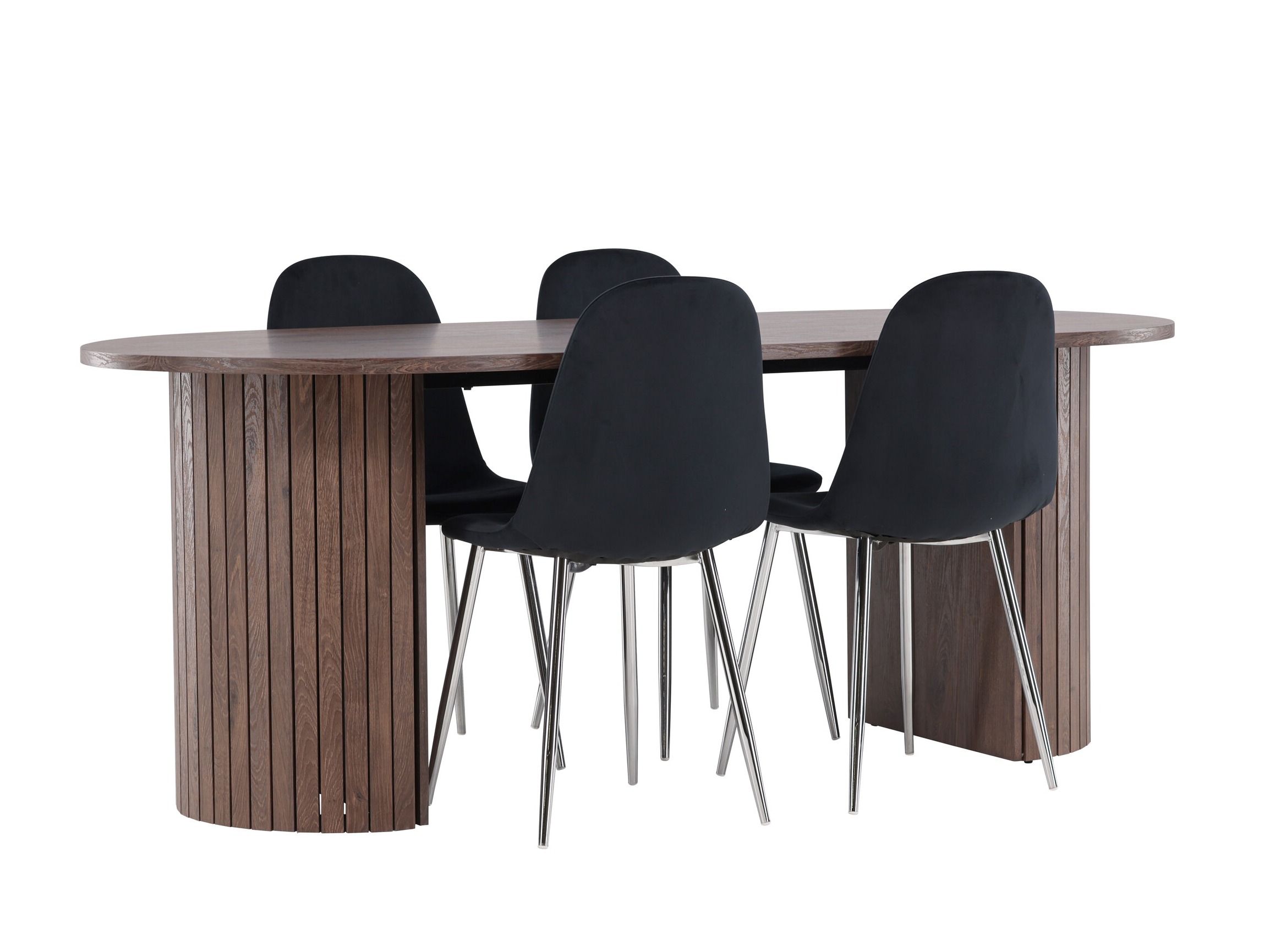 Set de mese Dallas 4995 (Negru + Argint)