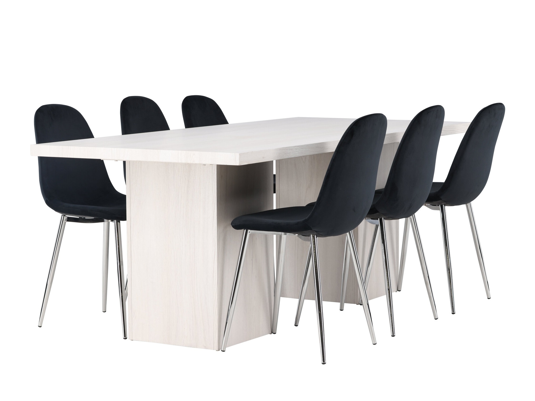 Set de mese Dallas 4997 (Negru + Argint)