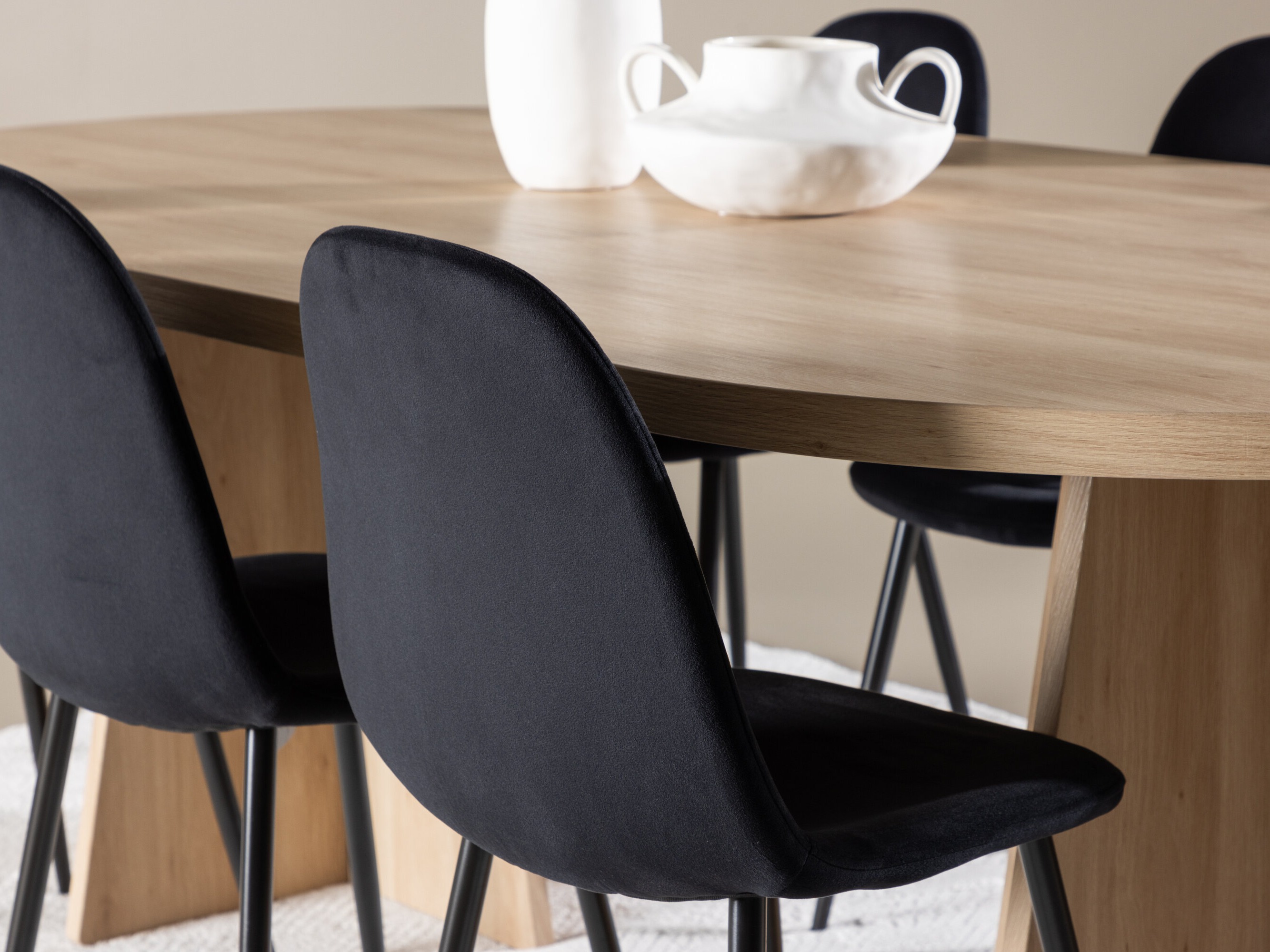 Set de mese Dallas 4998 (Negru)