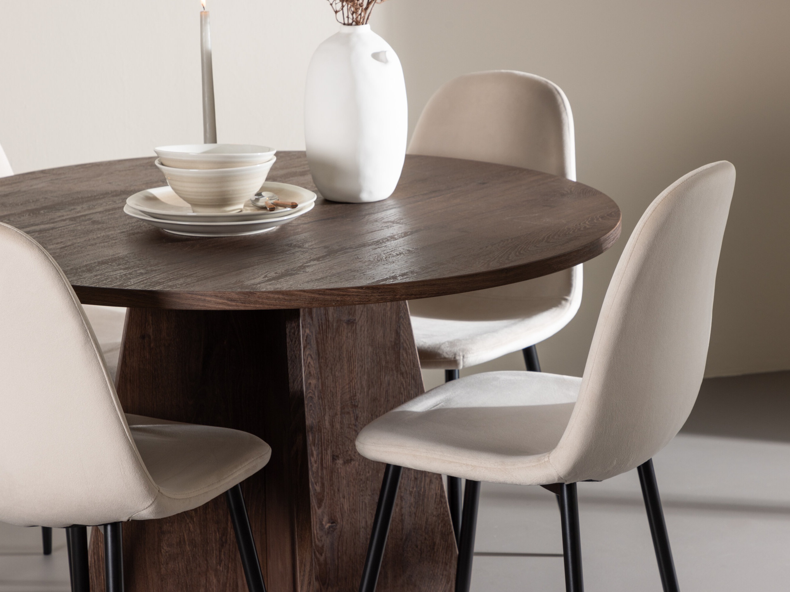 Set de dining Dallas 5009 (Bej)