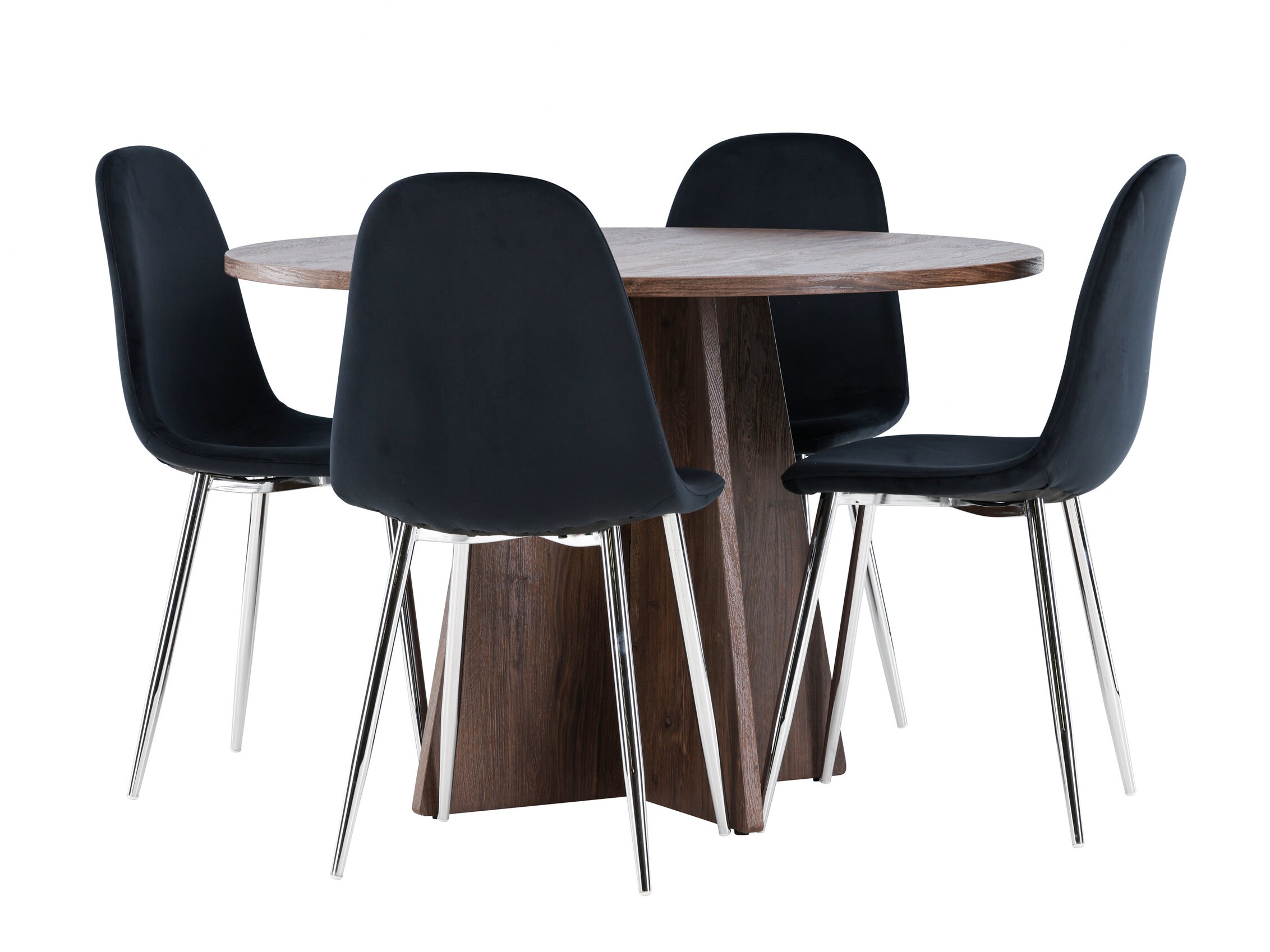 Set de mese Dallas 5009 (Negru + Argint)