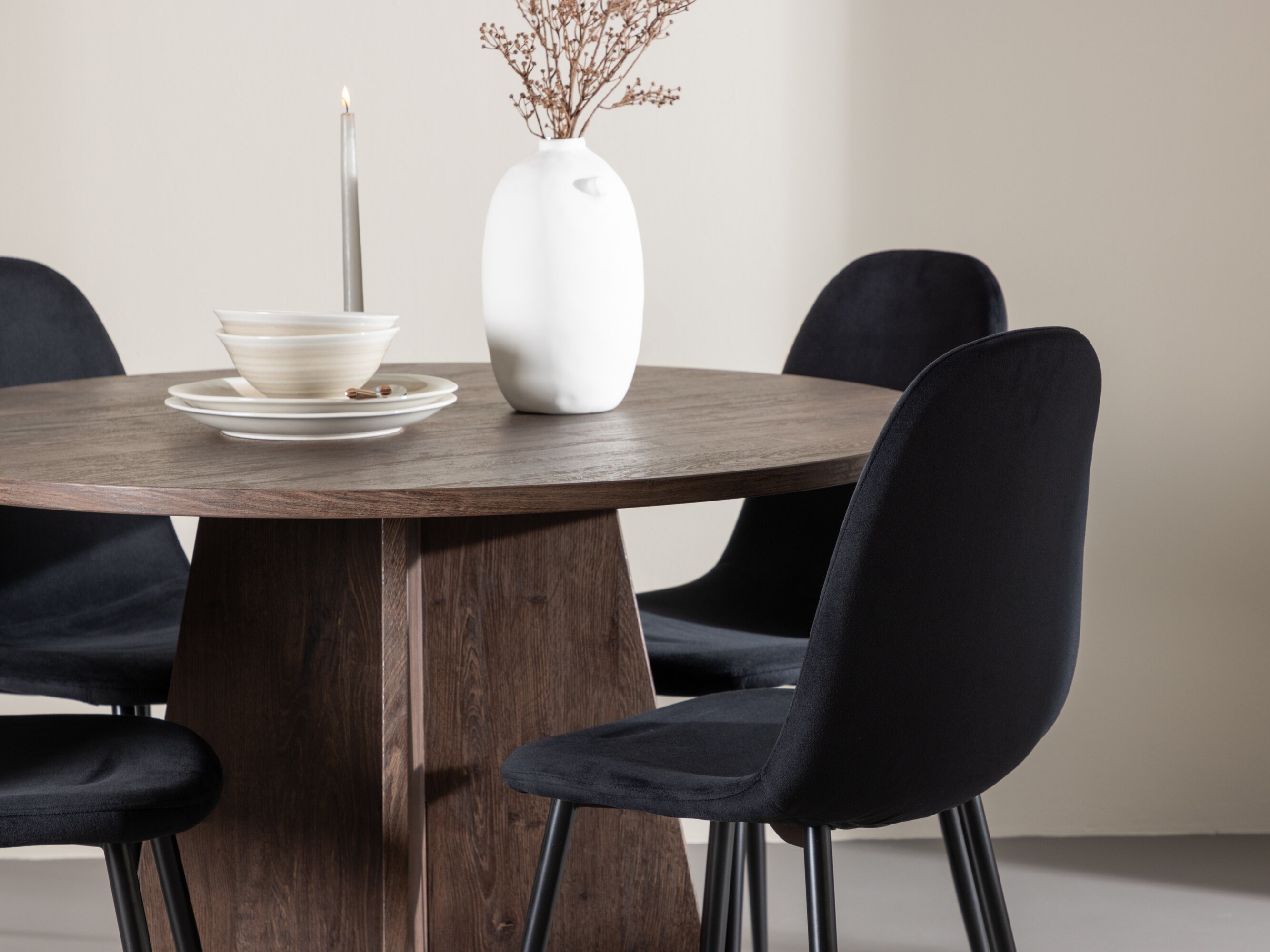 Set de mese Dallas 5009 (Negru)