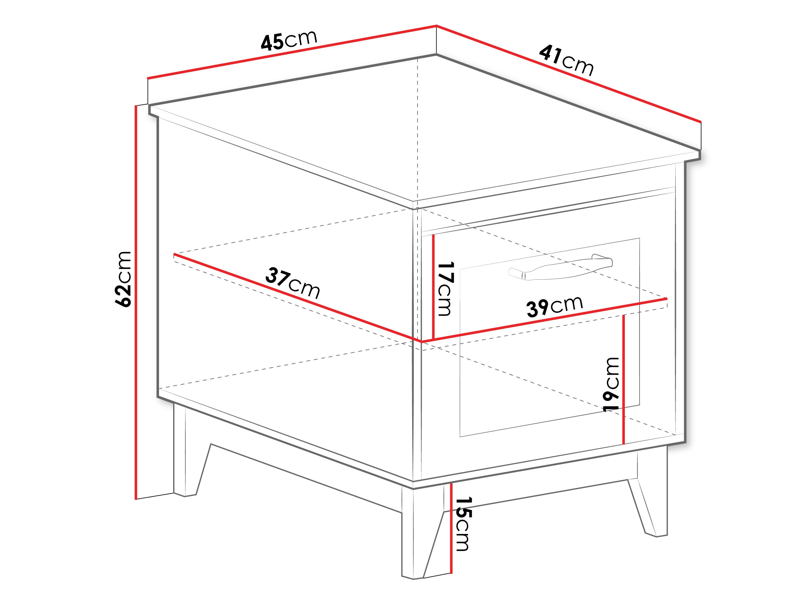 Noptieră Sonfera 110