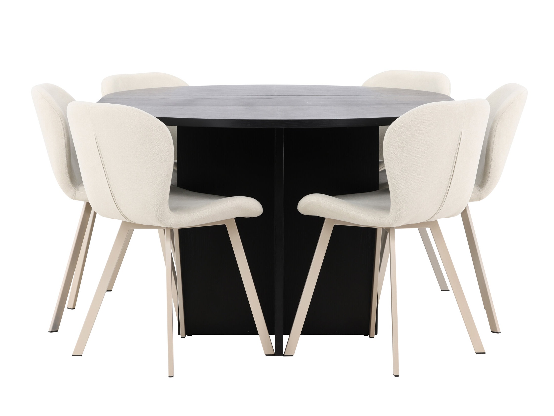 Set de dining Dallas 5010 (Negru)