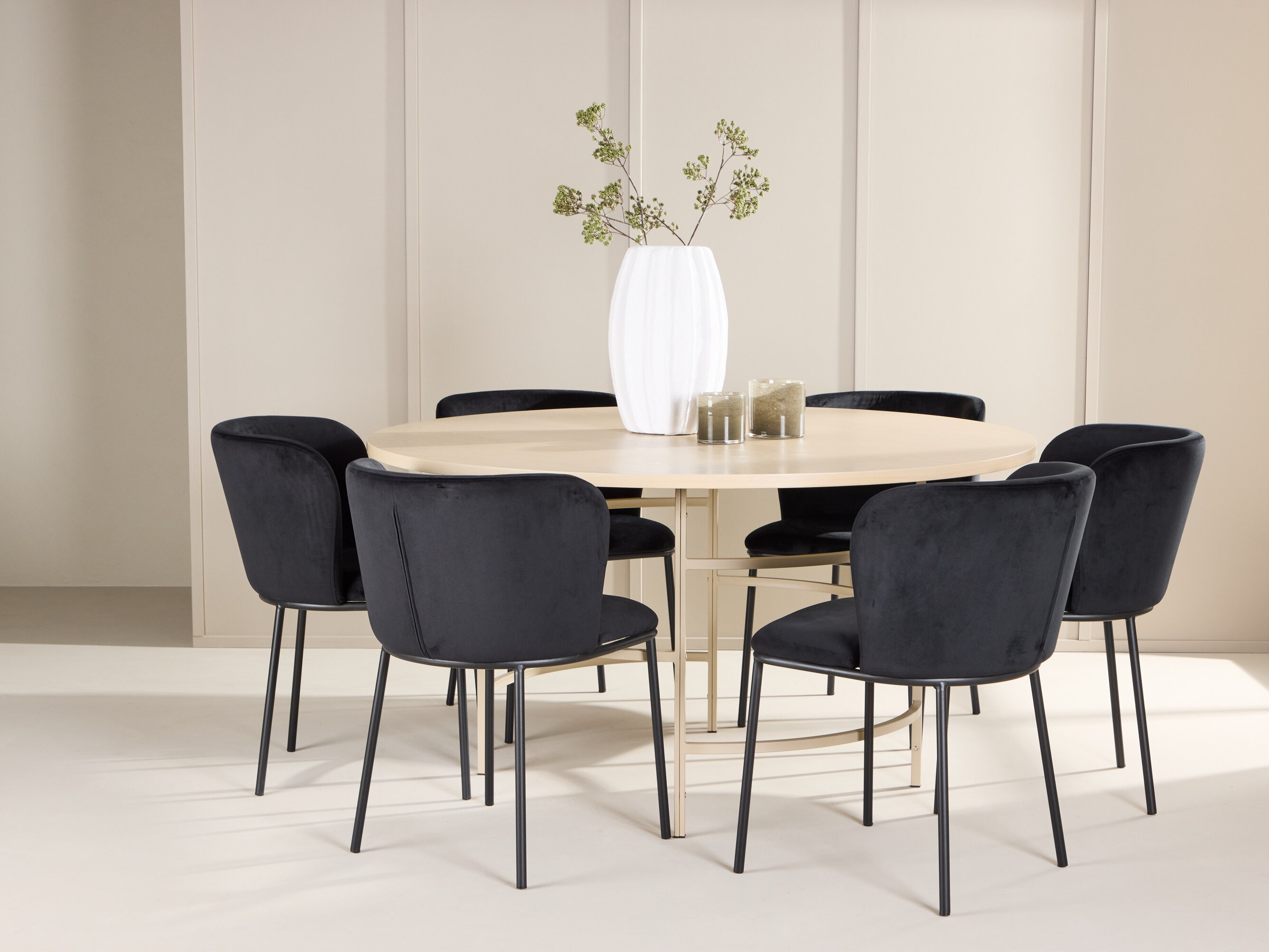 Set de dining Dallas 5015 (Maro deschis)