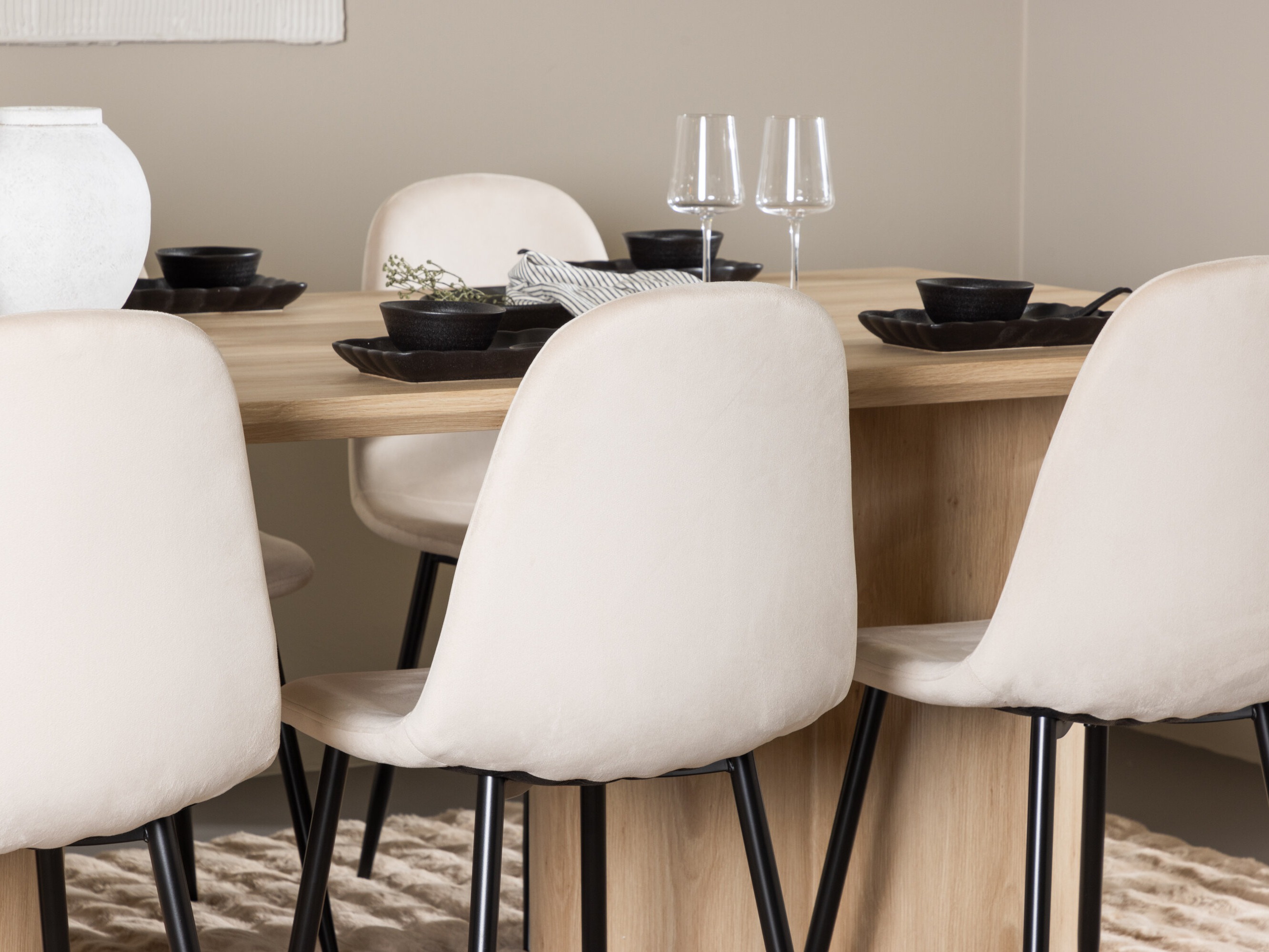 Set de dining Dallas 5018 (Bej)