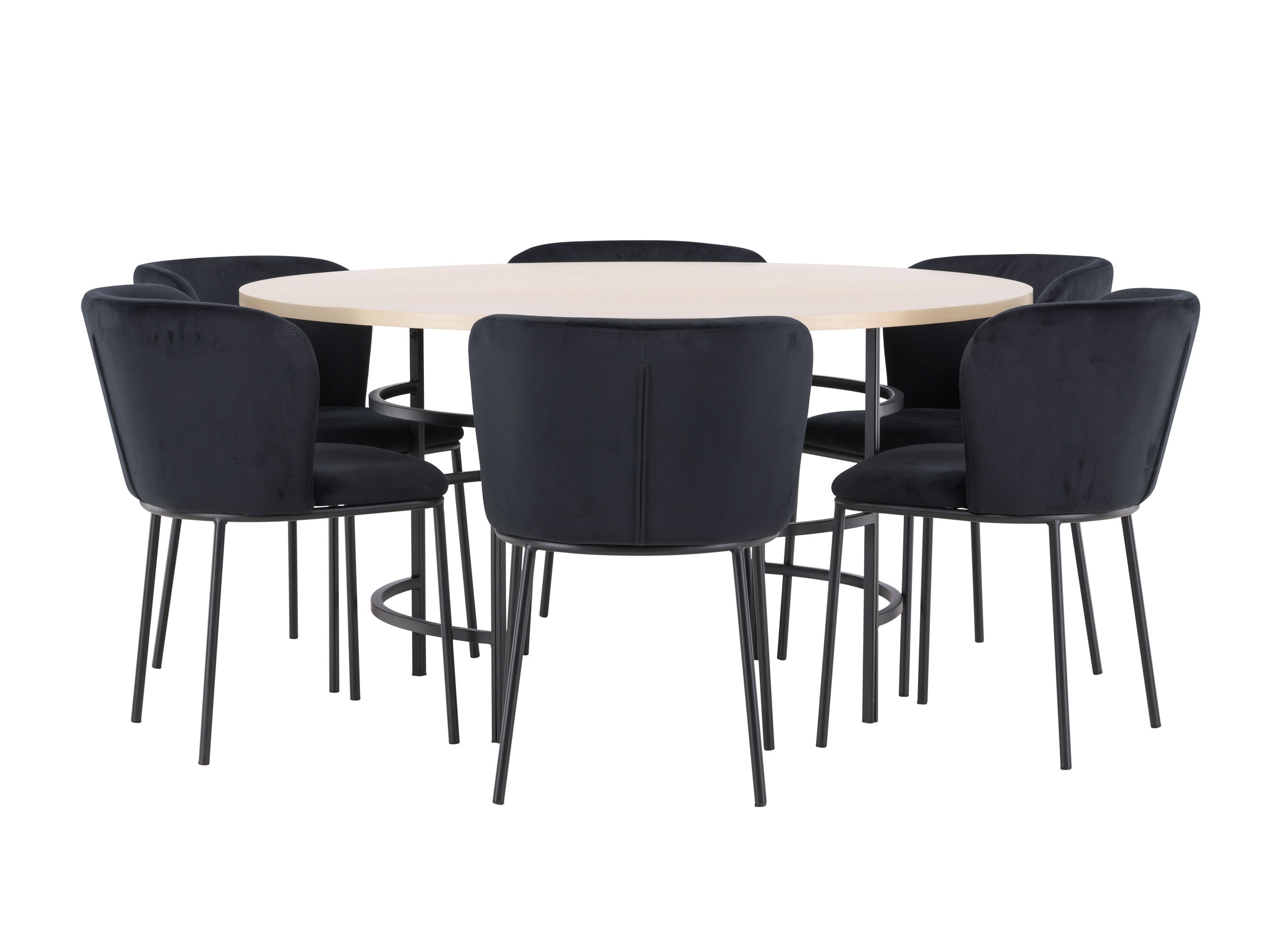 Set de mese Dallas 5015 (Maro deschis + Negru)