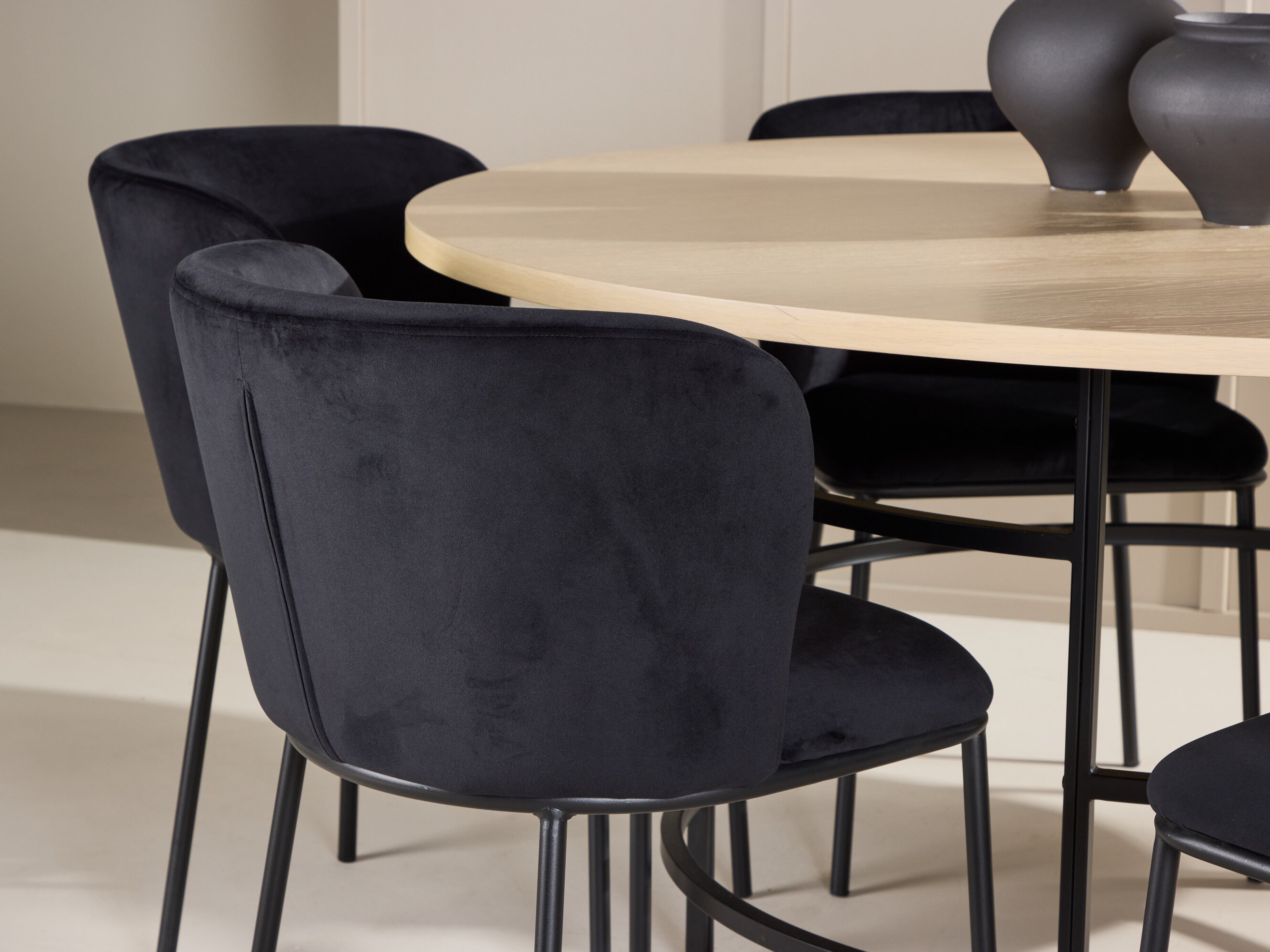 Set de mese Dallas 5015 (Maro deschis + Negru)