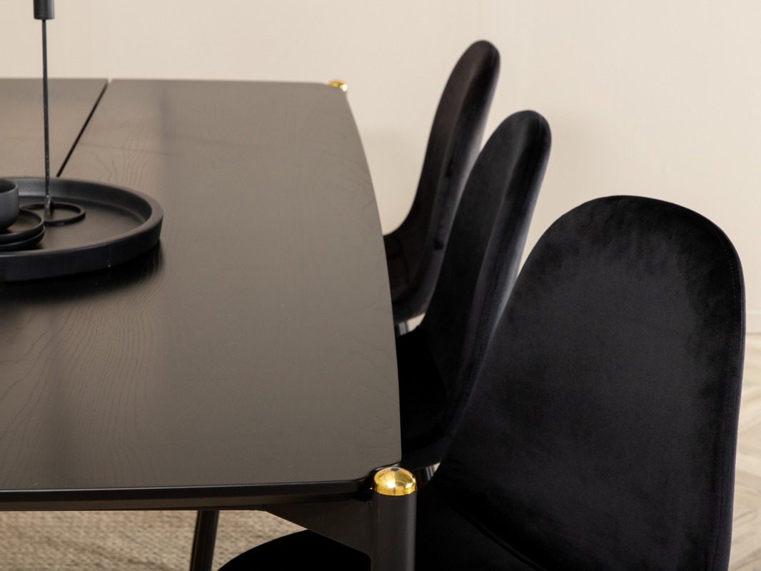 Set de mese Dallas 5016 (Negru)