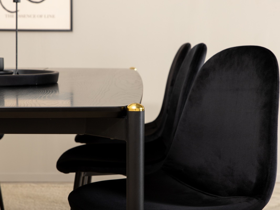 Set de mese Dallas 5016 (Negru)