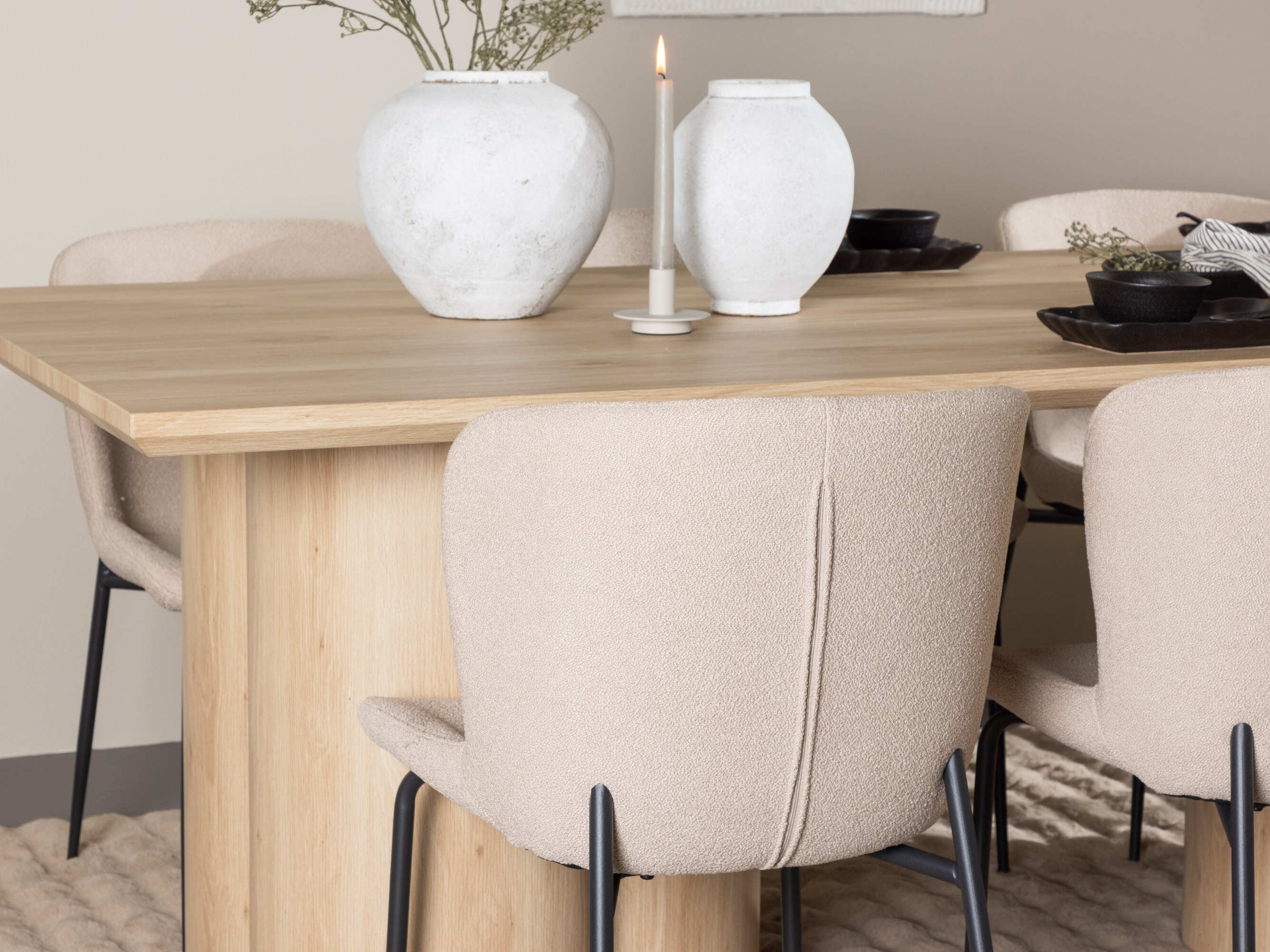 Set de dining Dallas 5021 (Bej)