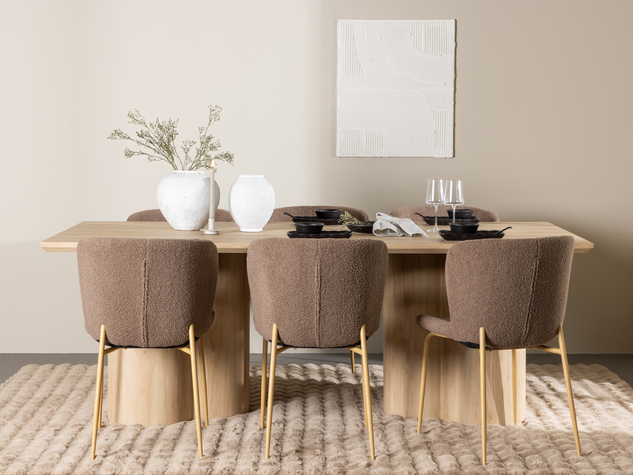 Set de dining Dallas 5021 (Maro)
