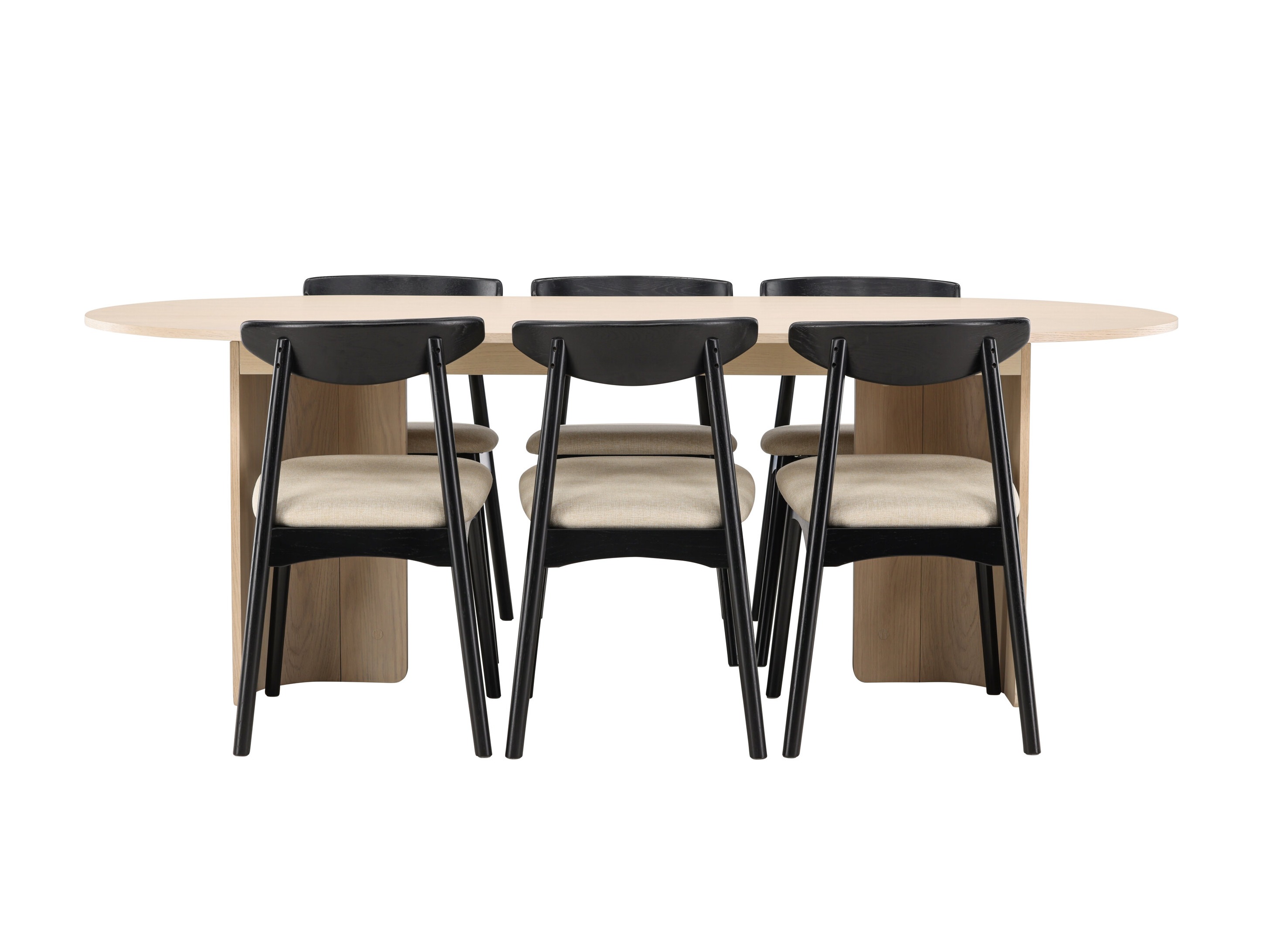 Set de mese Dallas 5020 (Negru + Bej)