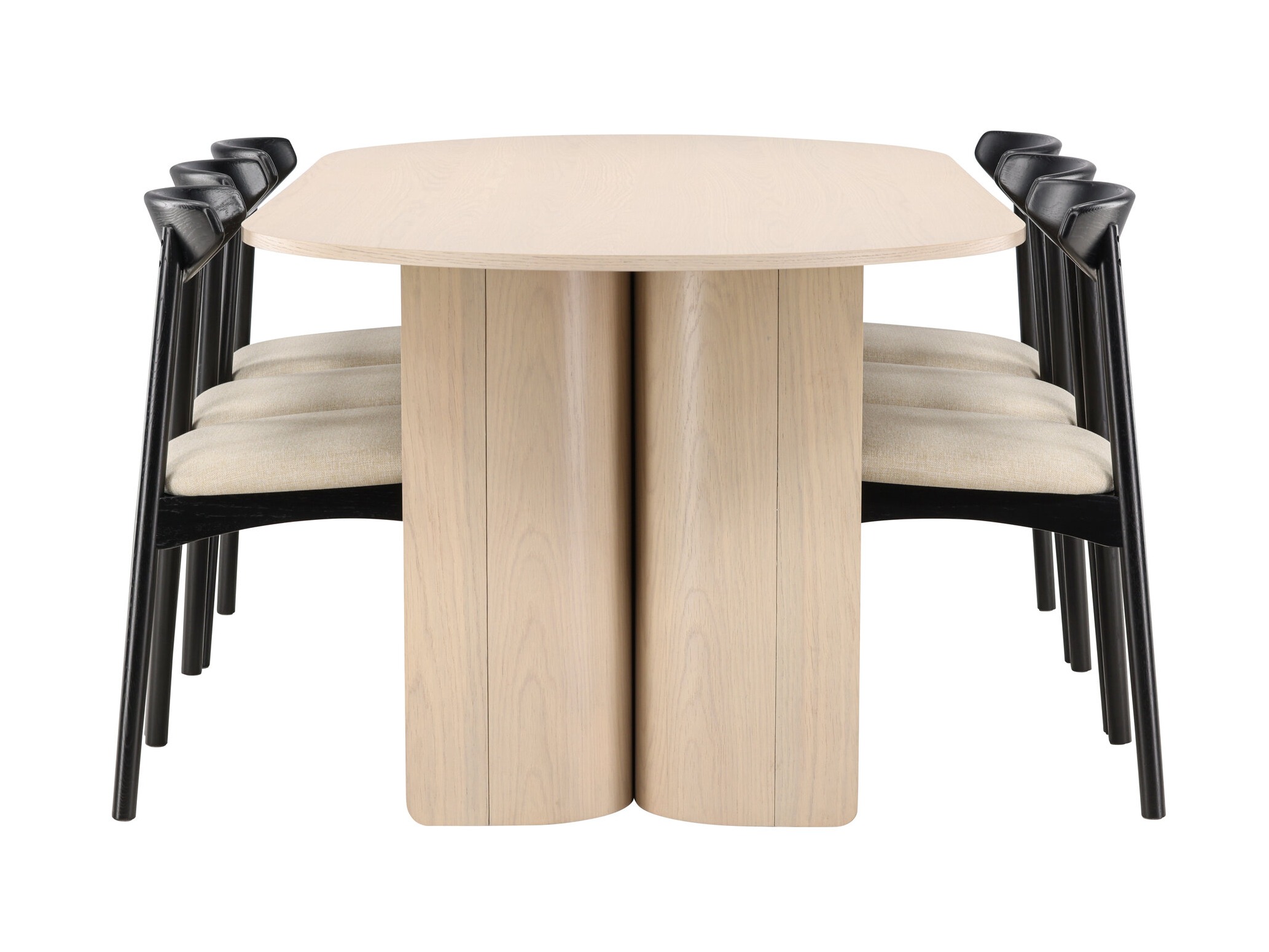 Set de mese Dallas 5020 (Negru + Bej)