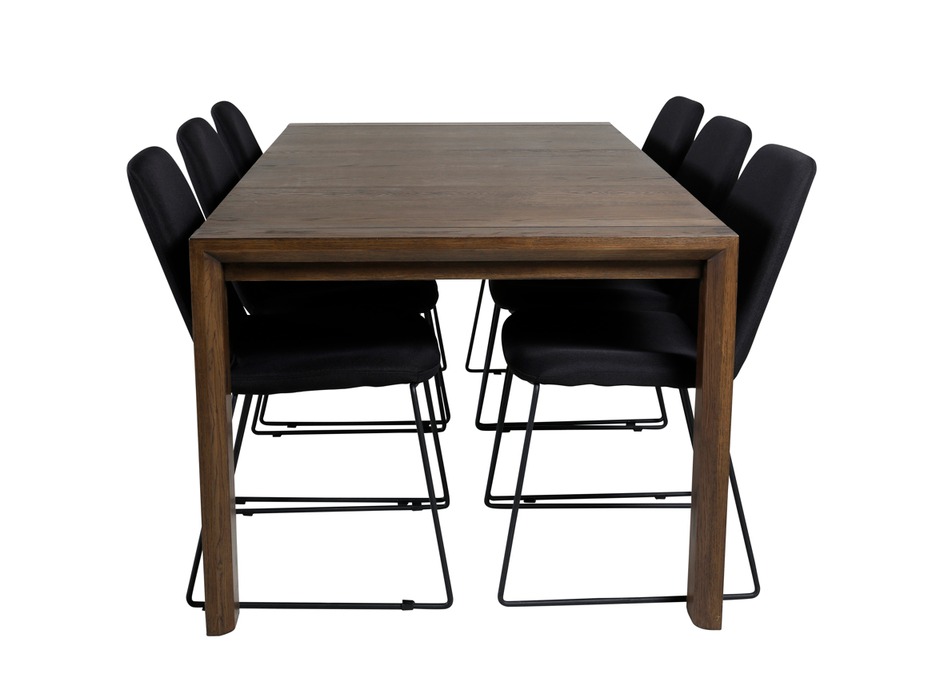 Set de dining Dallas 5027 (Stejar închis)