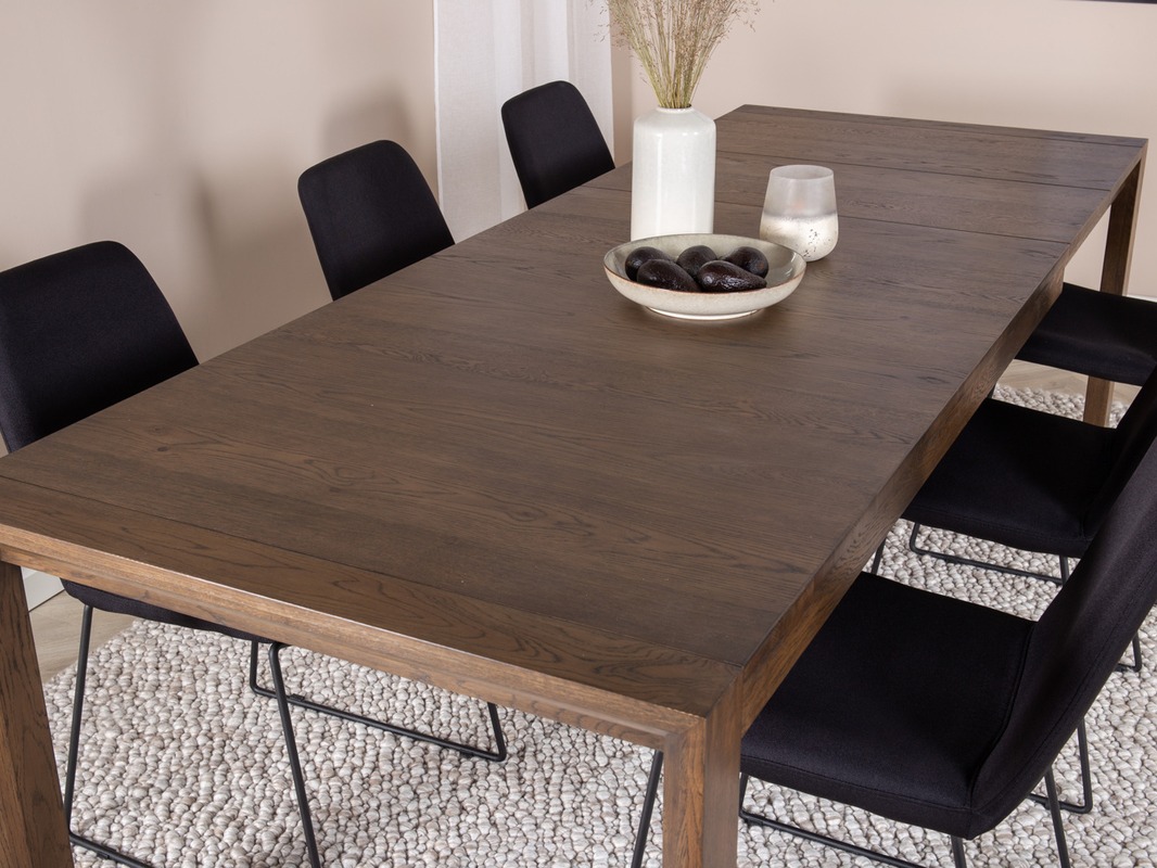 Set de dining Dallas 5027 (Stejar închis)