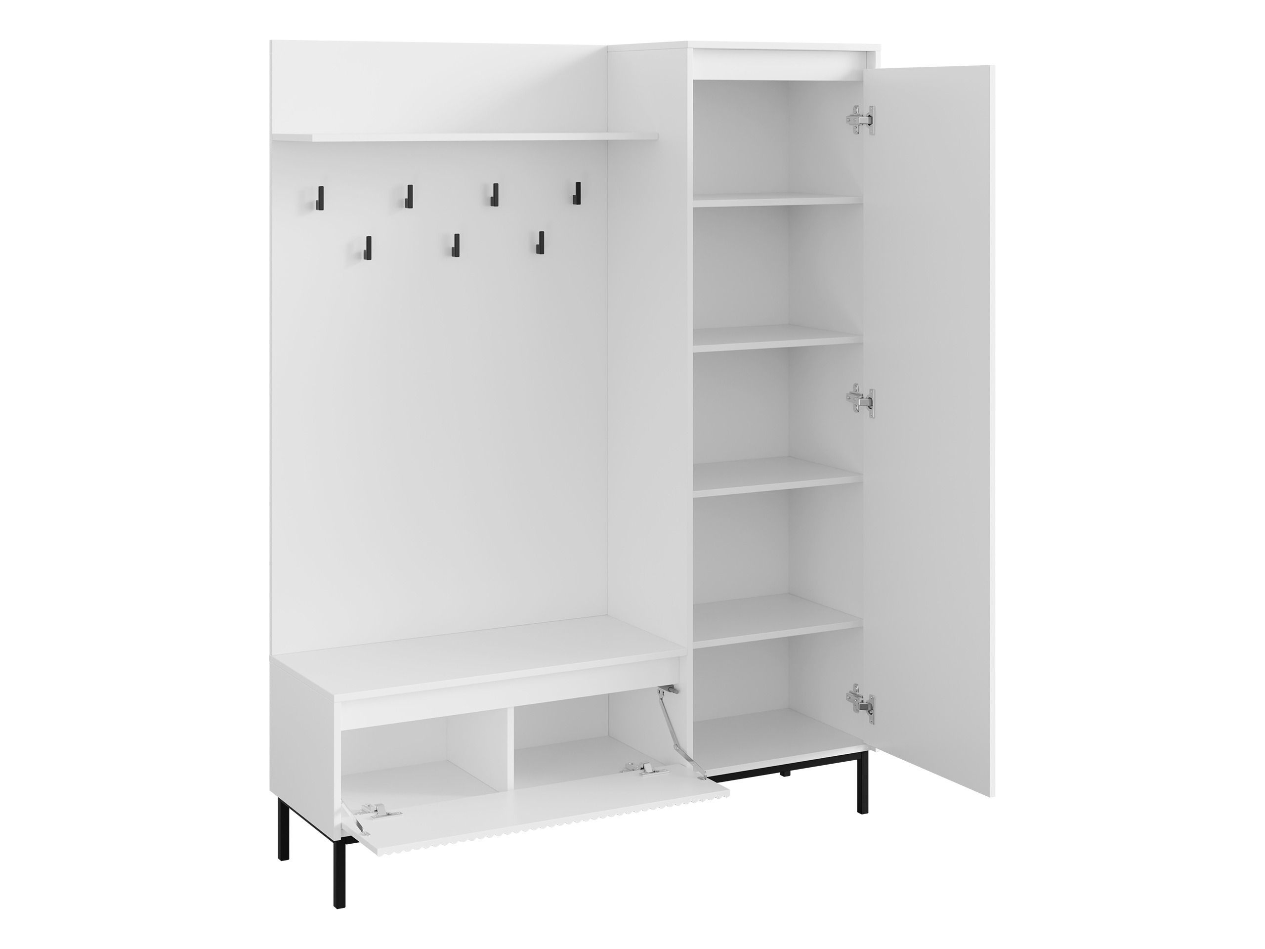 Set de hol Comfivo Delruva (Negru)