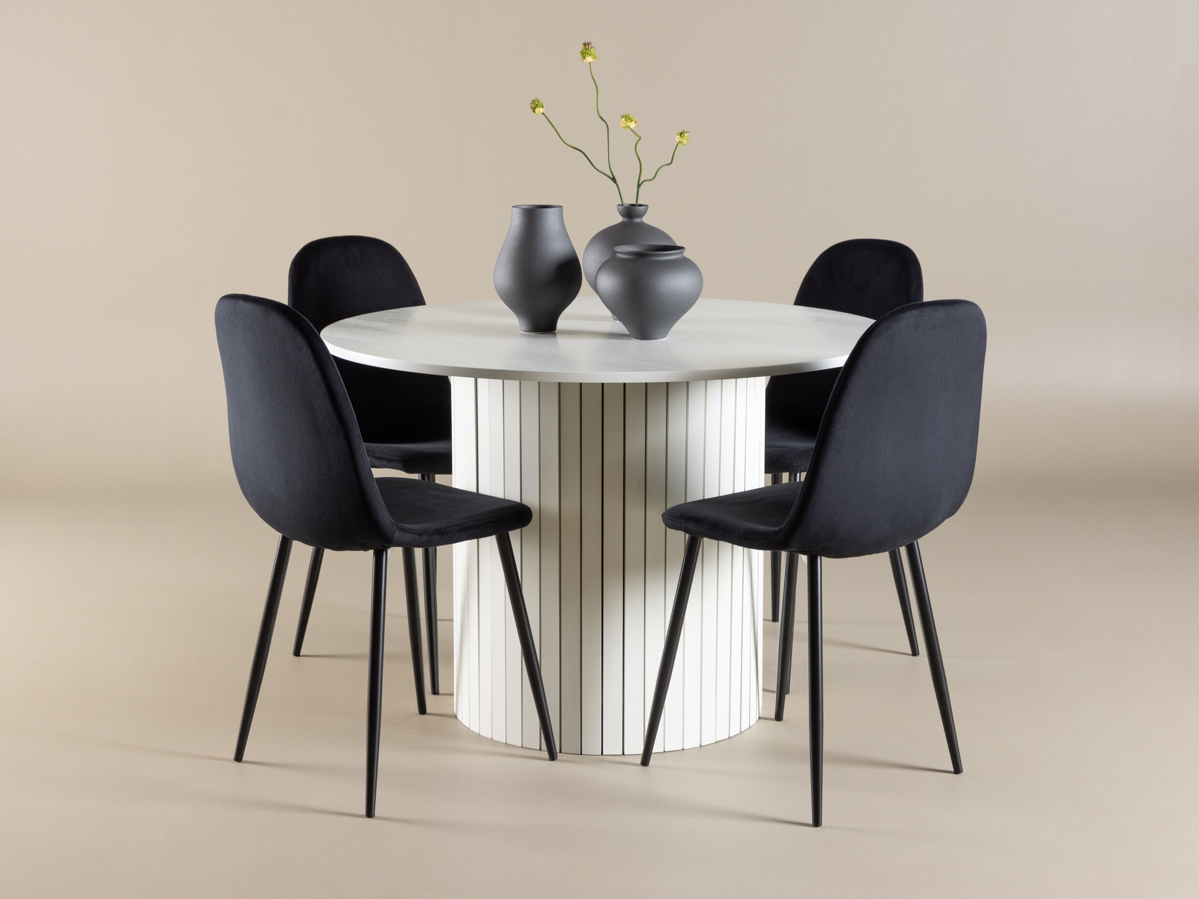 Set de mese Dallas 5028 (Negru)