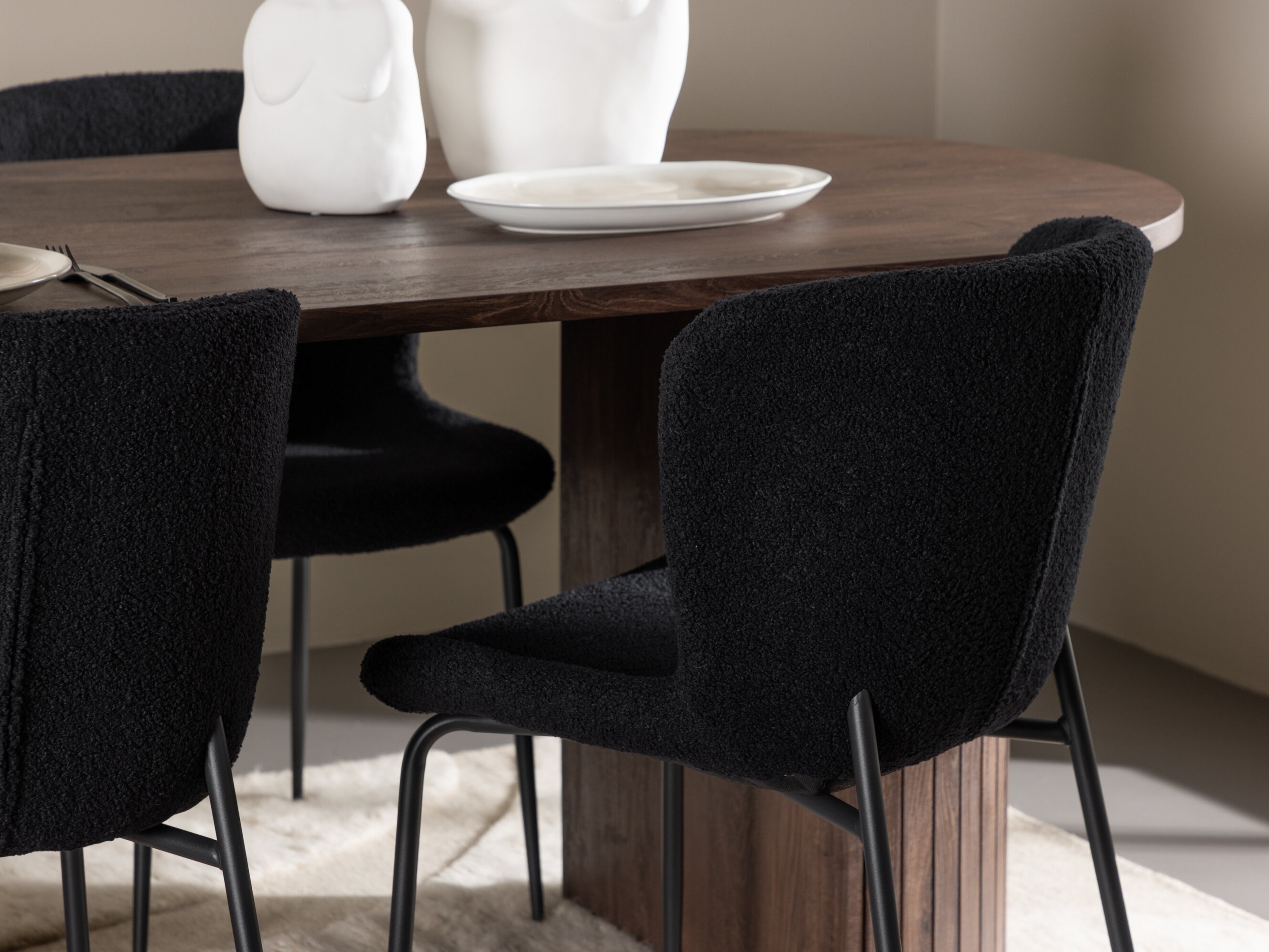 Set de mese Dallas 5036 (Negru)