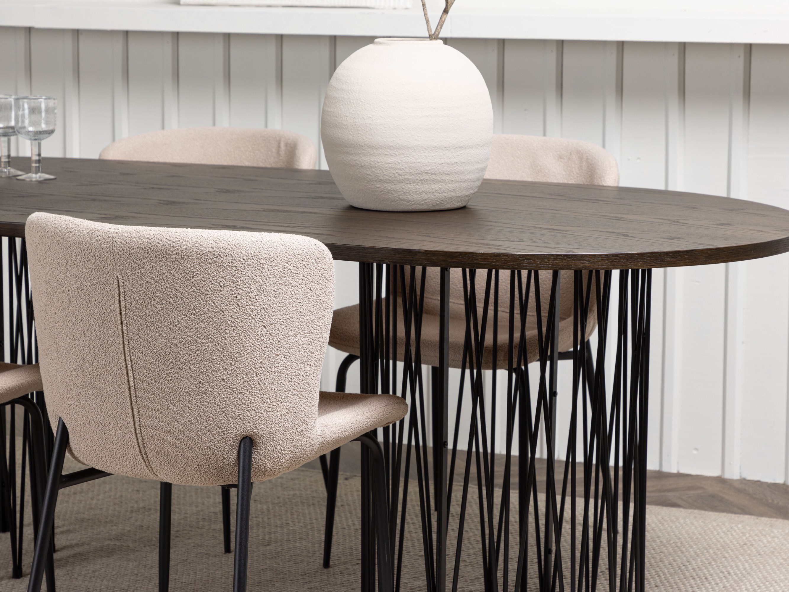 Set de dining Dallas 5065 (Bej)