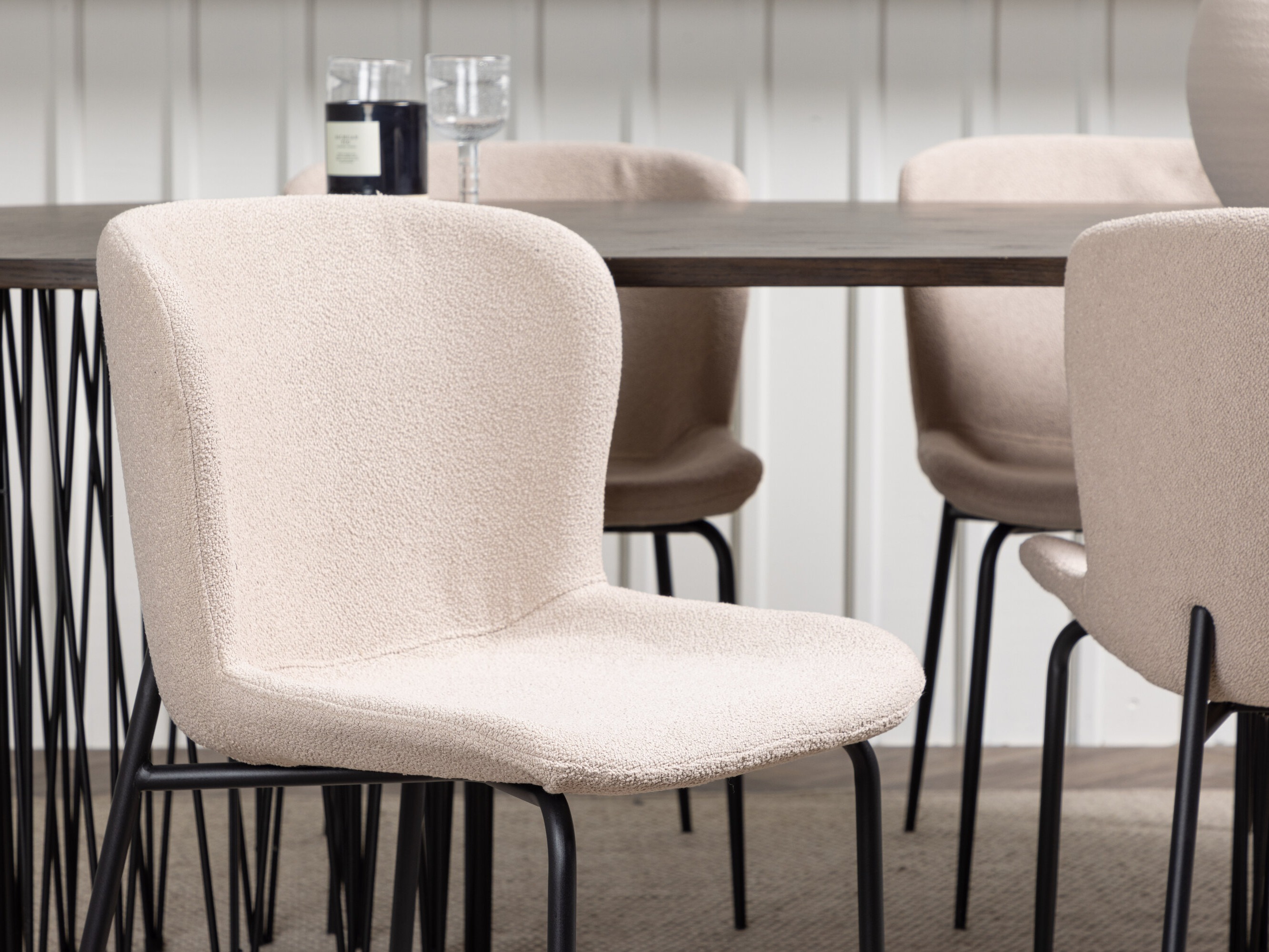 Set de dining Dallas 5065 (Bej)