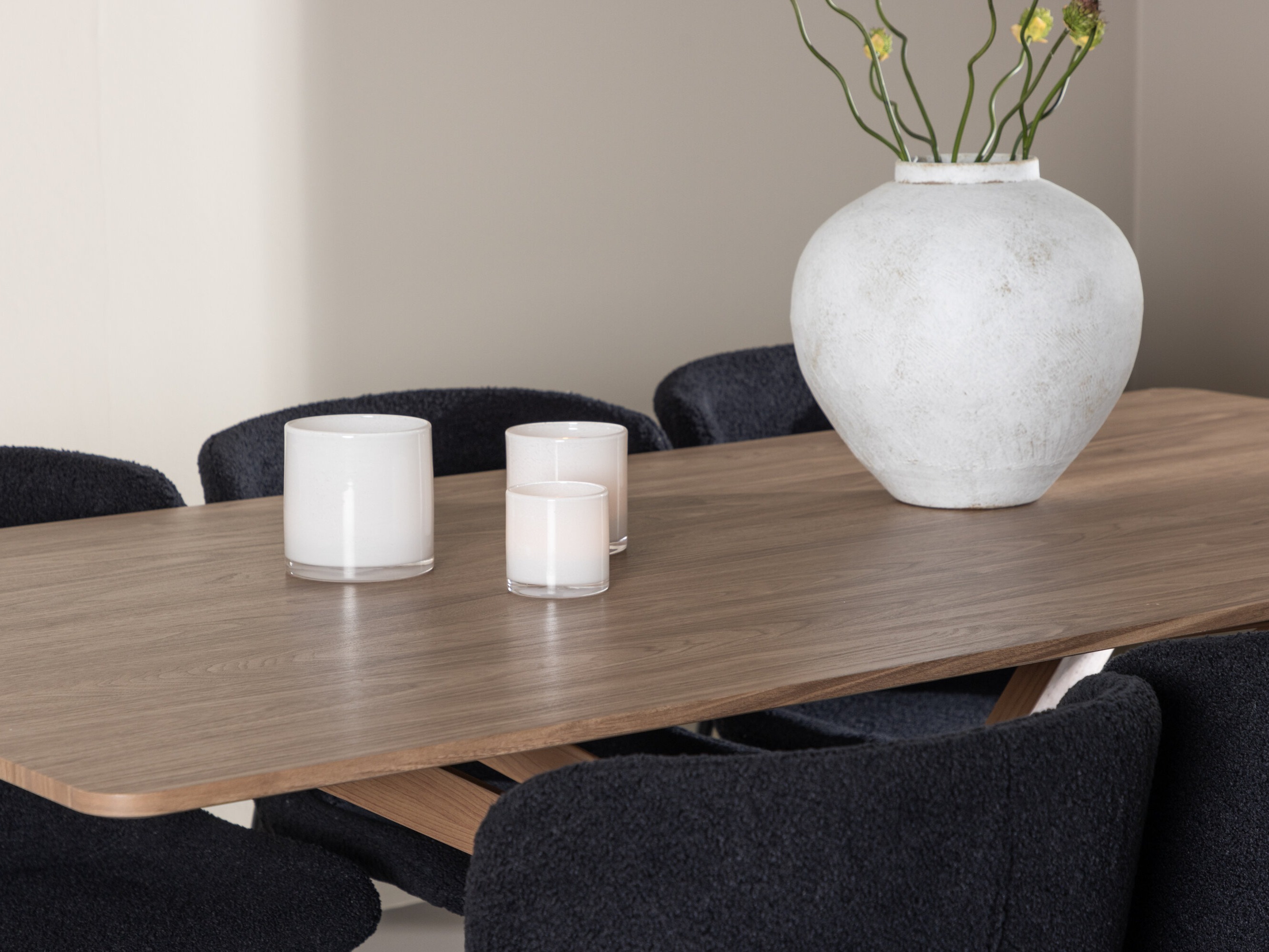 Set de dining Dallas 5102 (Negru)
