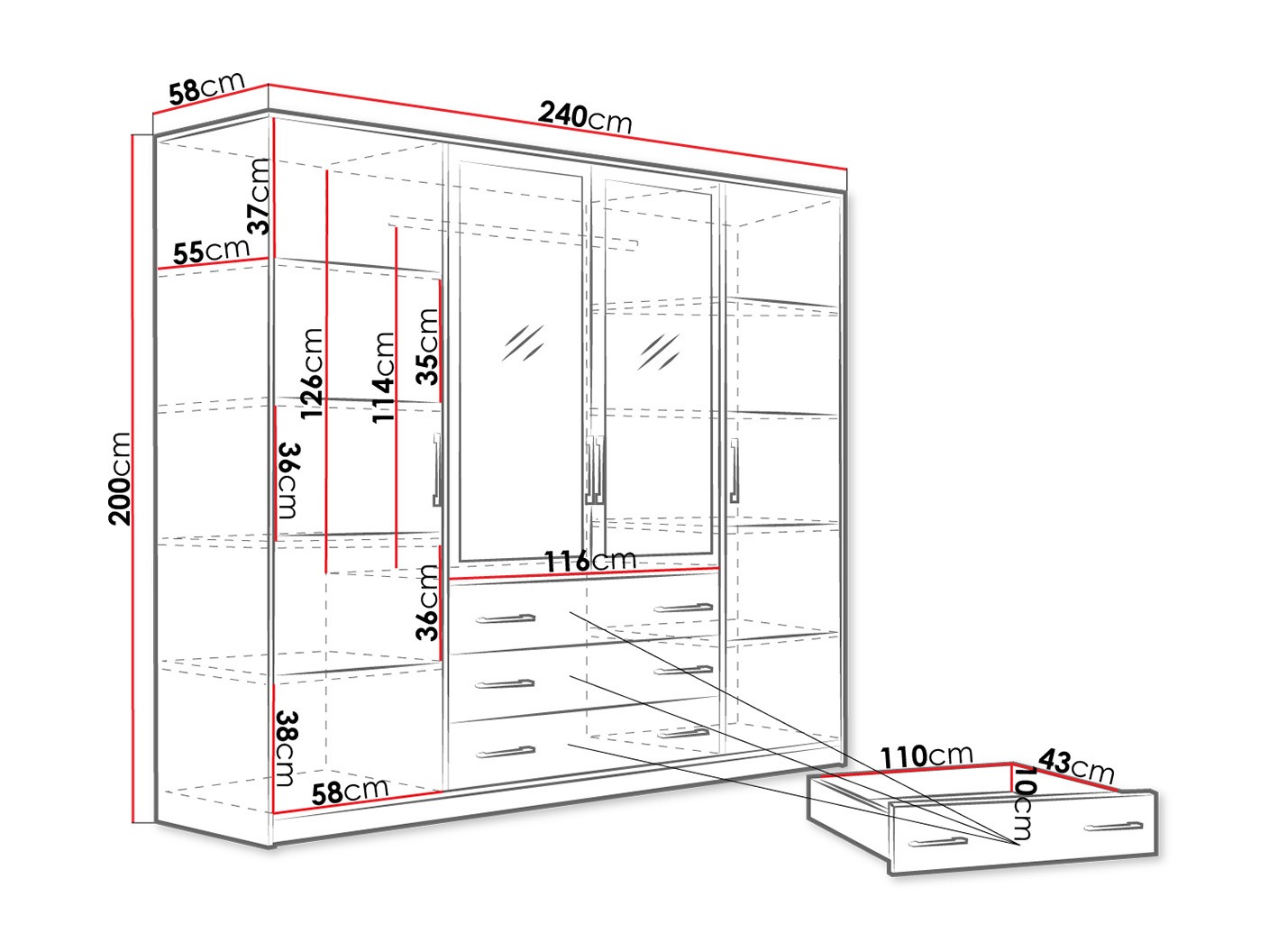 Dulap Dortivu 151 (Nu)