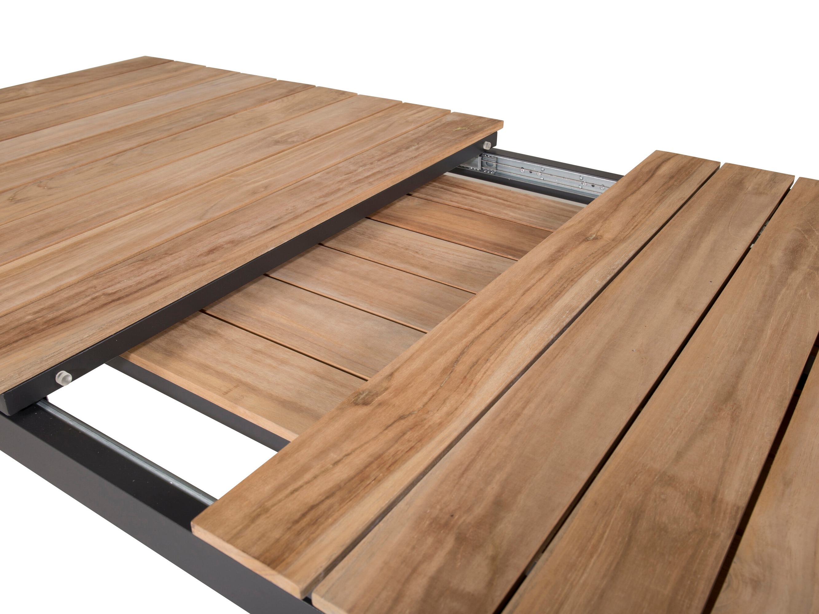 Masă de exterior Dallas 2844 (Negru + Maro)